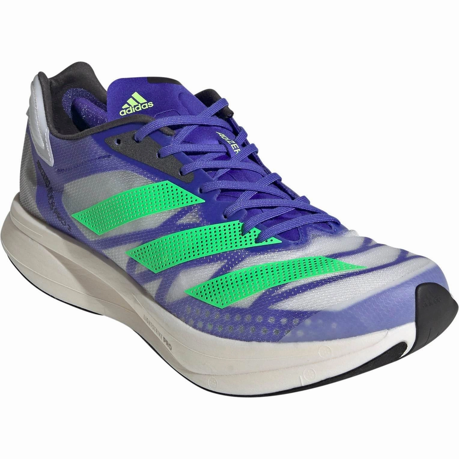 Shoes Adidas footwear Men adidas Adizero Adios Pro 2 Running Shoes - Blue