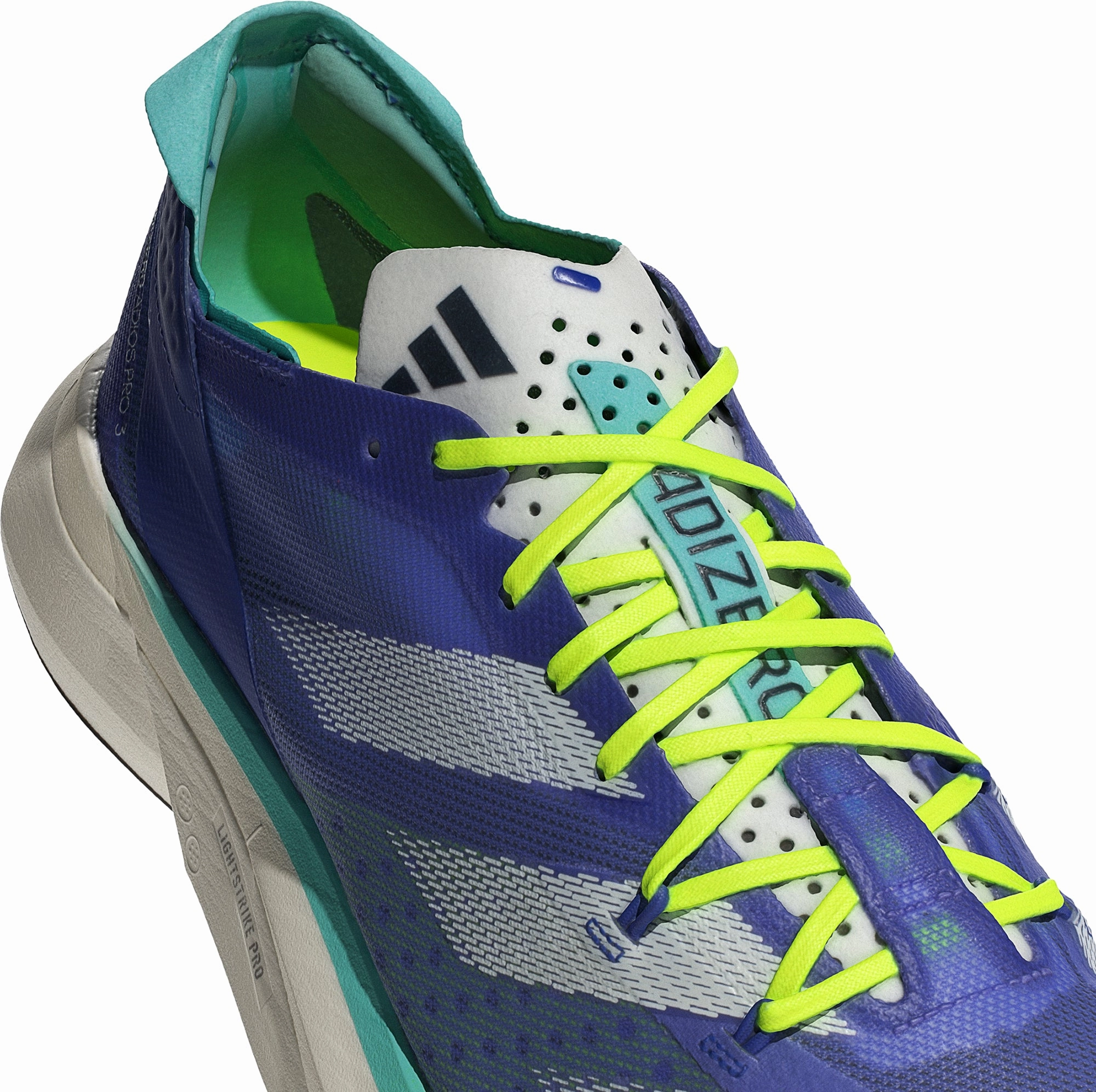 Shoes Adidas footwear Men adidas Adizero Adios Pro 3 Running Shoes - Blue
