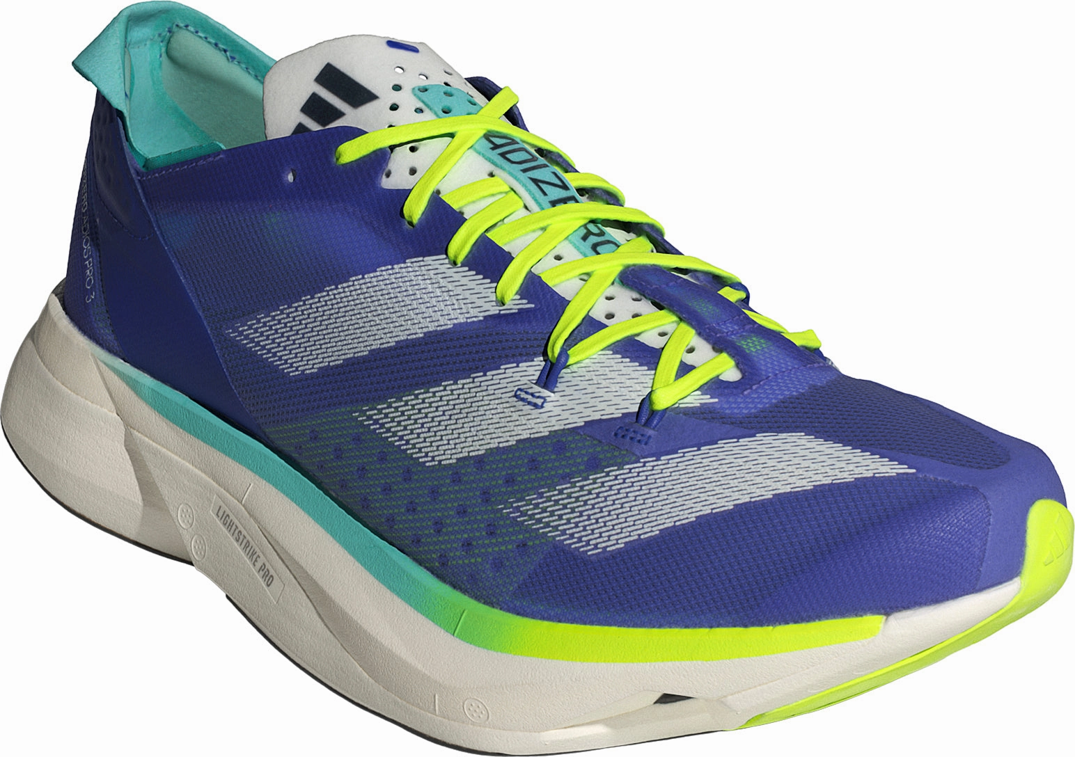 Shoes Adidas footwear Men adidas Adizero Adios Pro 3 Running Shoes - Blue