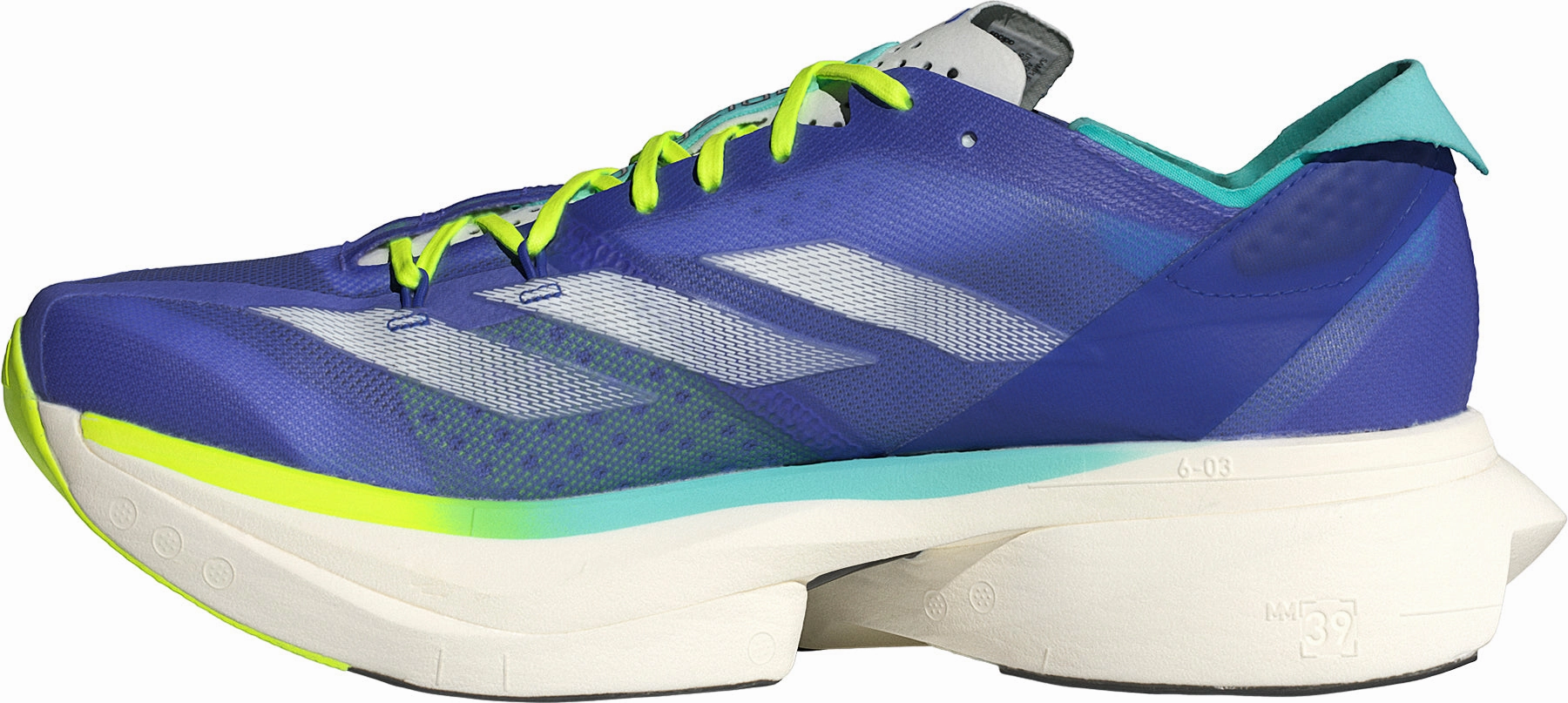 Shoes Adidas footwear Men adidas Adizero Adios Pro 3 Running Shoes - Blue