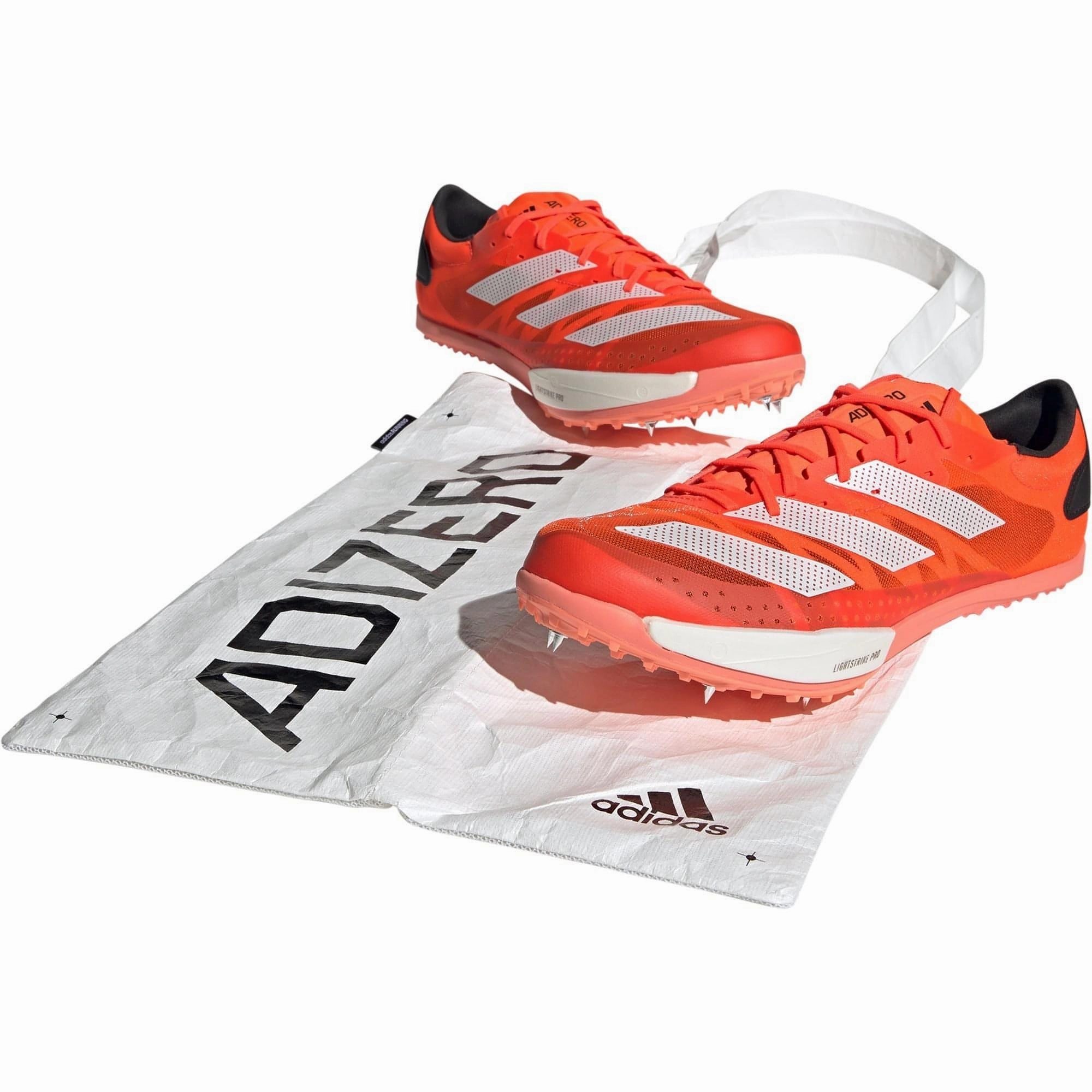 Shoes Adidas footwear Men adidas Adizero Ambition Running Spikes - Red
