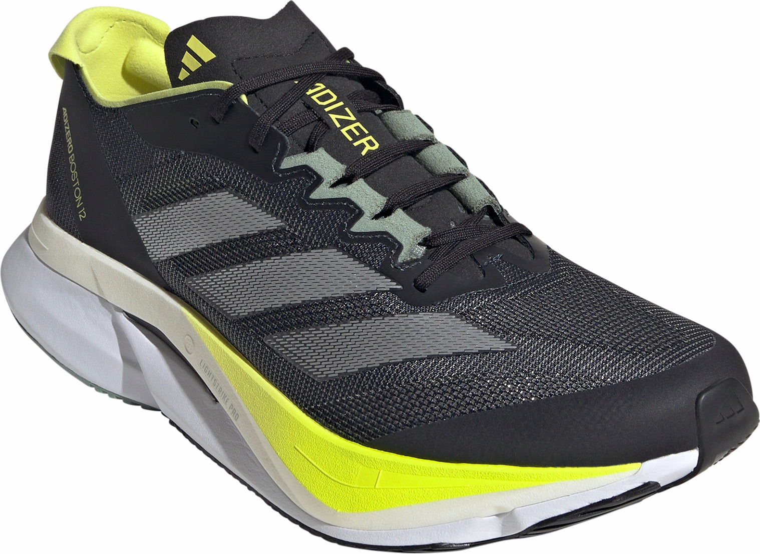 Shoes Adidas footwear Men adidas Adizero Boston 12 Mens Running Shoes - Black