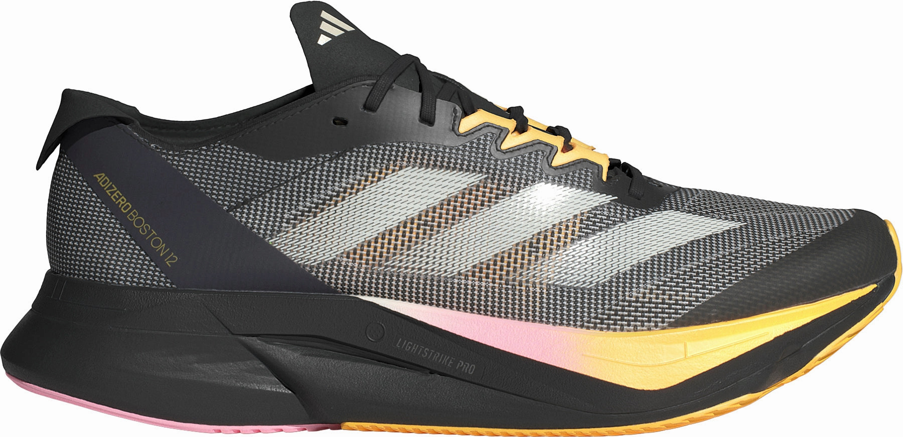Shoes Adidas footwear Men adidas Adizero Boston 12 Mens Running Shoes - Black