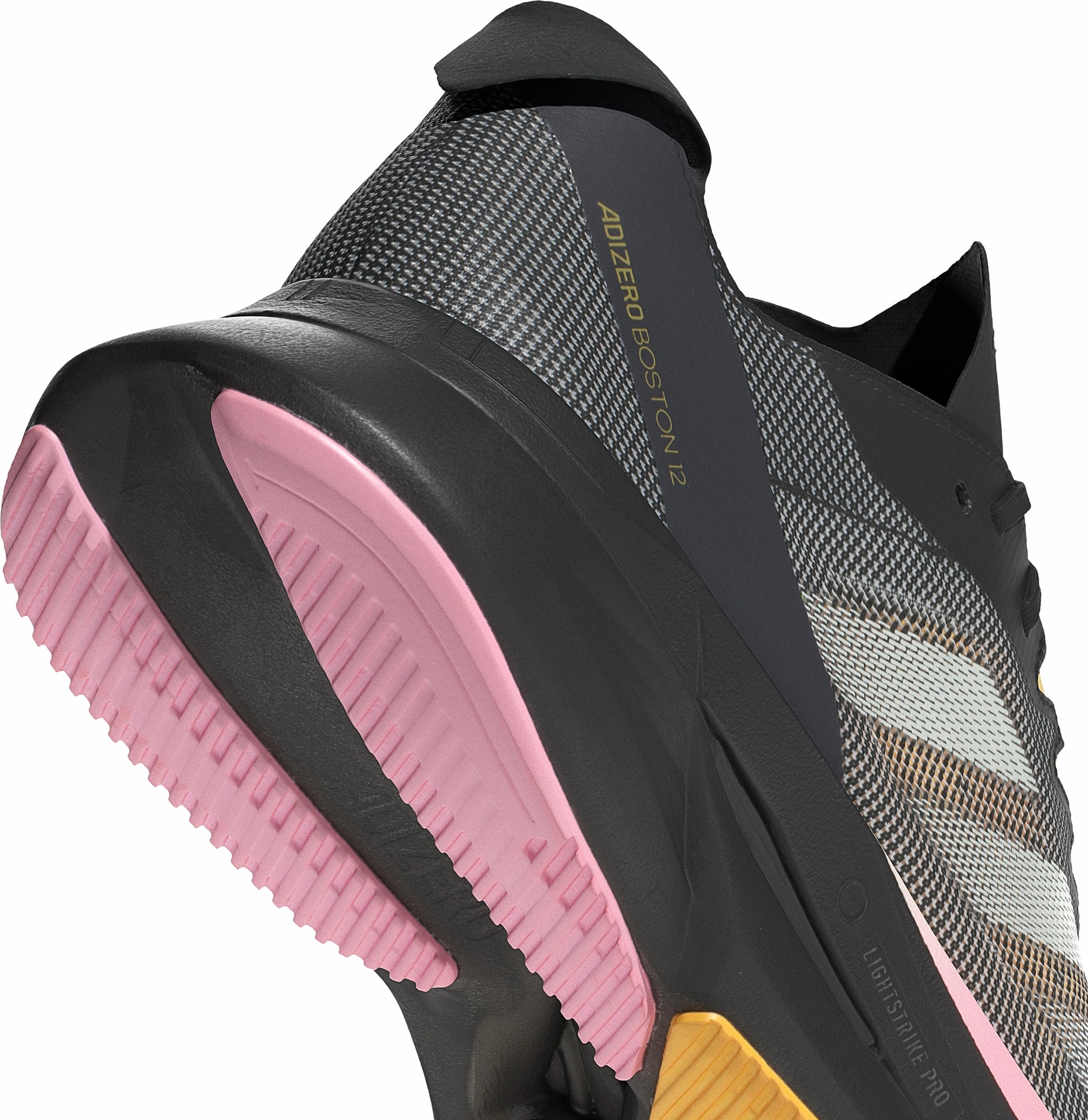 Shoes Adidas footwear Men adidas Adizero Boston 12 Mens Running Shoes - Black