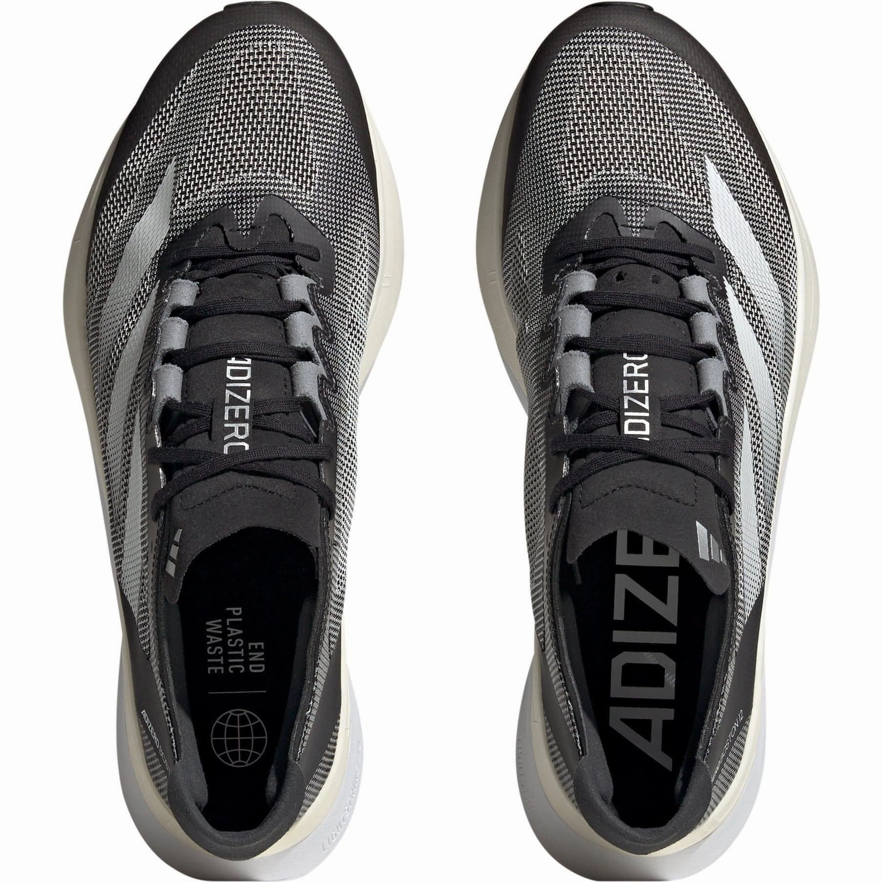 Shoes Adidas footwear Men adidas Adizero Boston 12 Mens Running Shoes - Black