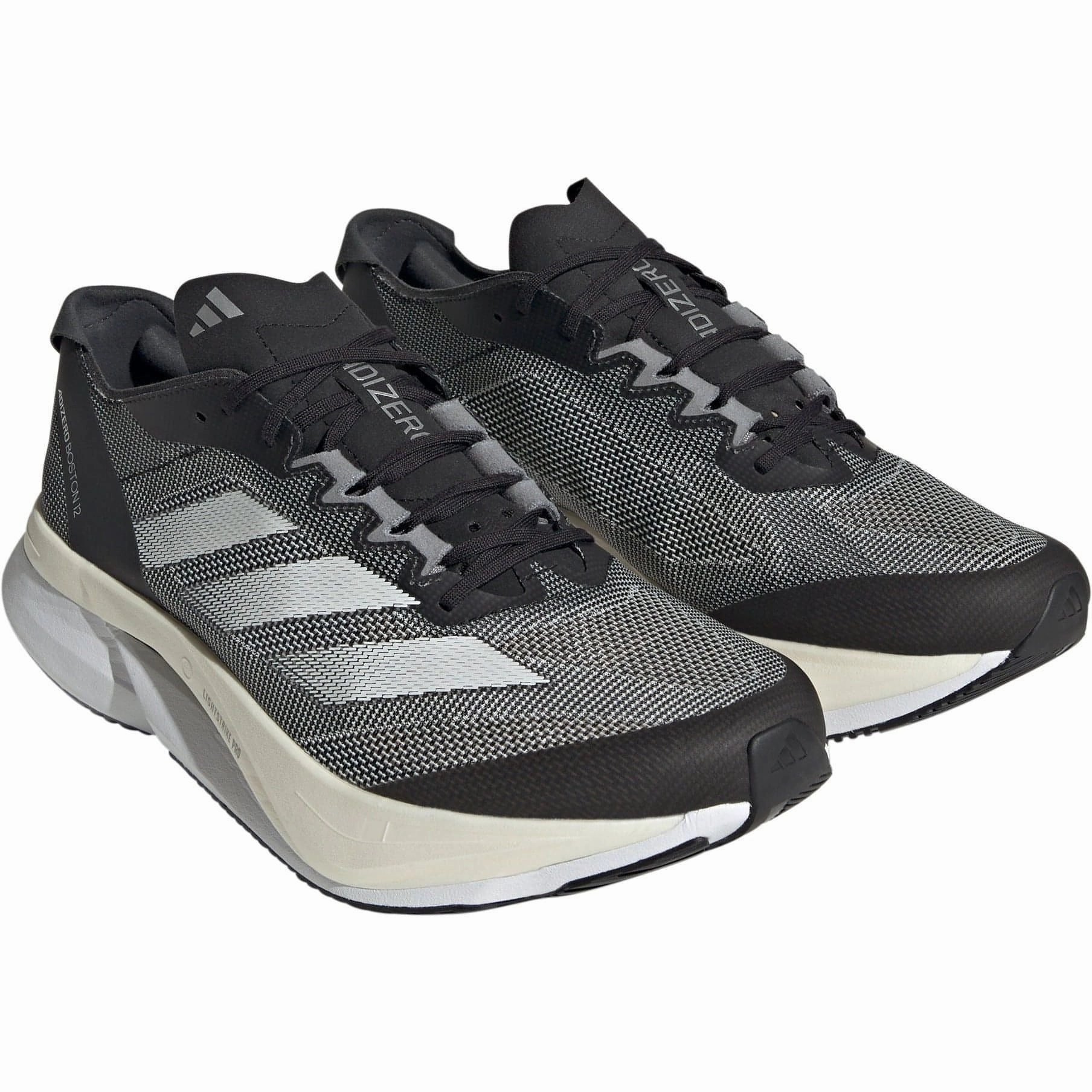 Shoes Adidas footwear Men adidas Adizero Boston 12 Mens Running Shoes - Black