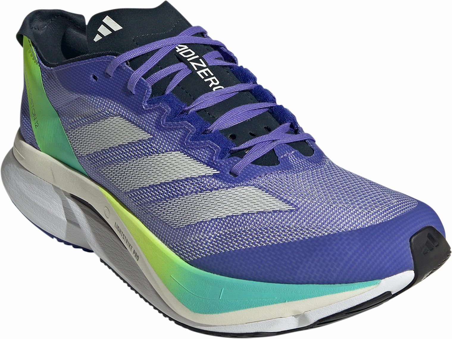 Shoes Adidas footwear Men adidas Adizero Boston 12 Mens Running Shoes - Blue