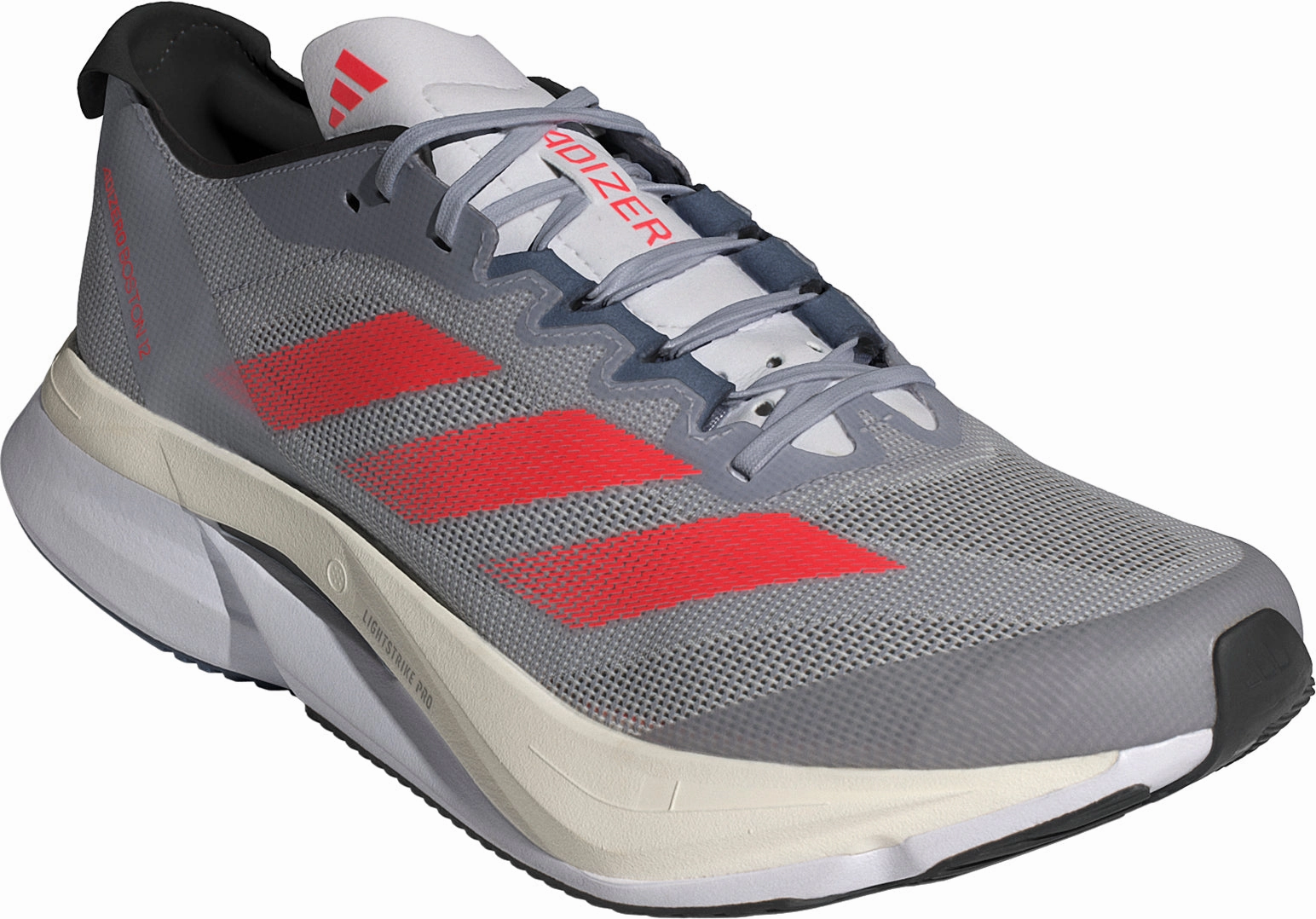 Shoes Adidas footwear Men adidas Adizero Boston 12 Mens Running Shoes - Grey