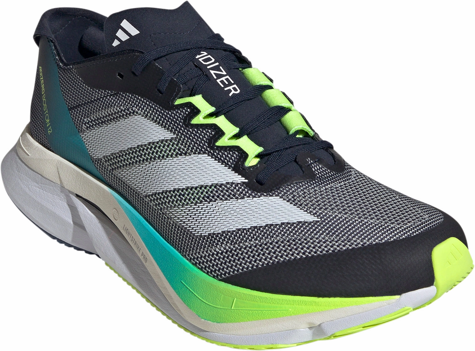 Shoes Adidas footwear Men adidas Adizero Boston 12 Mens Running Shoes - Navy