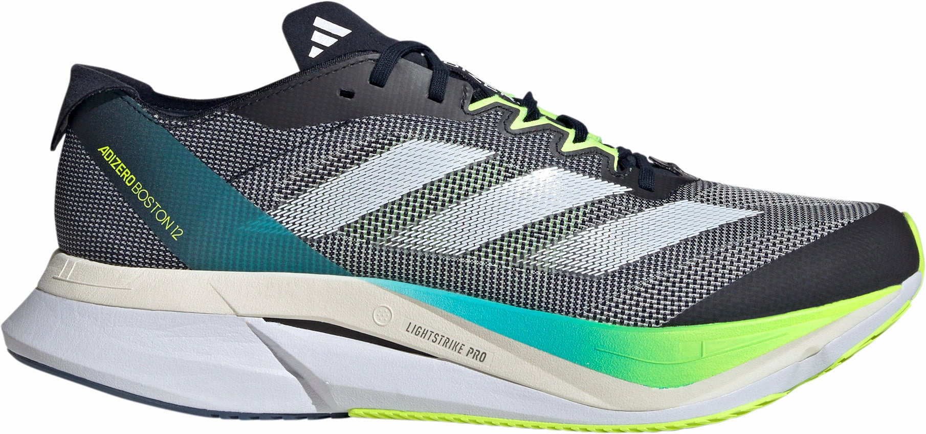 Shoes Adidas footwear Men adidas Adizero Boston 12 Mens Running Shoes - Navy