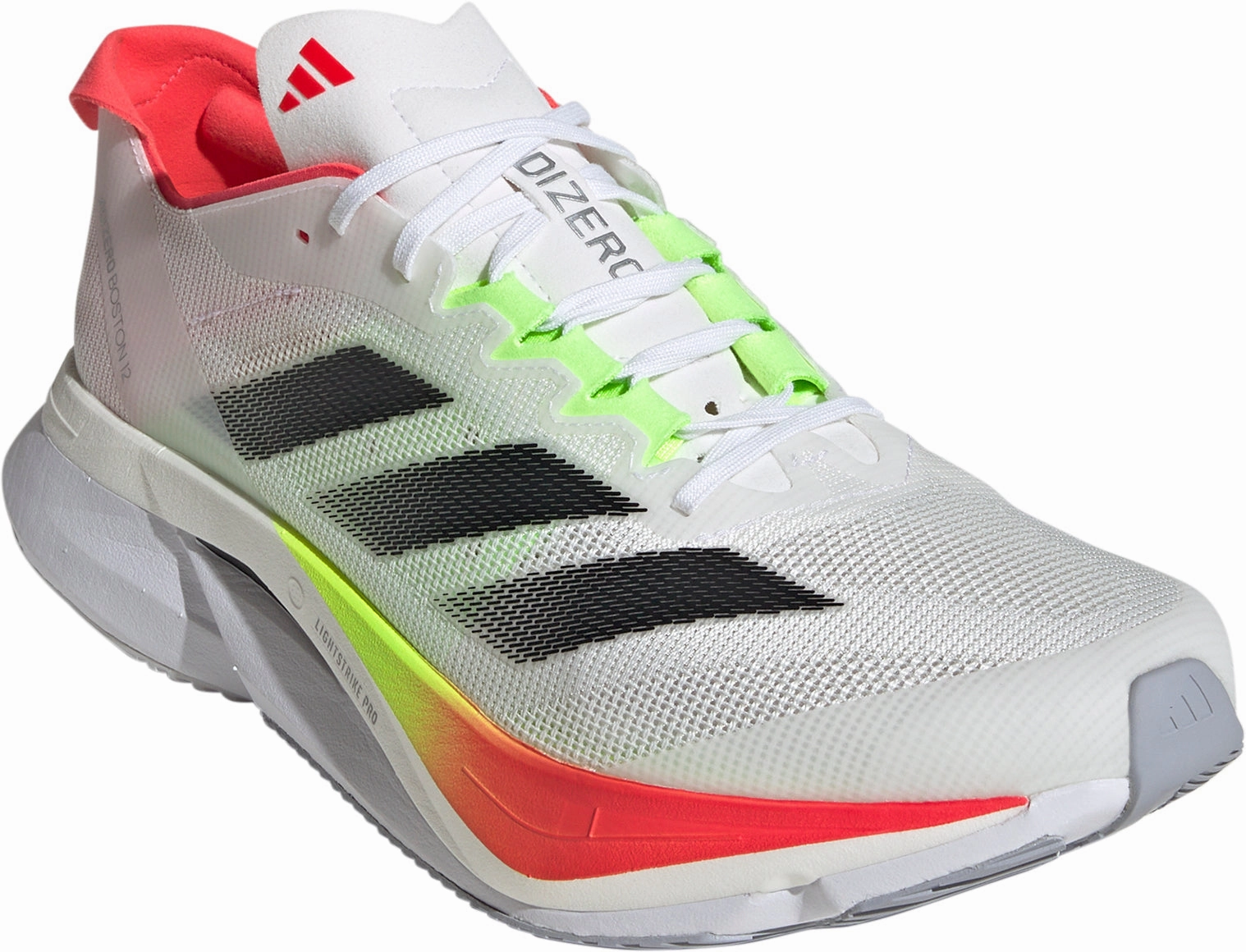 Shoes Adidas footwear Men adidas Adizero Boston 12 Mens Running Shoes - White