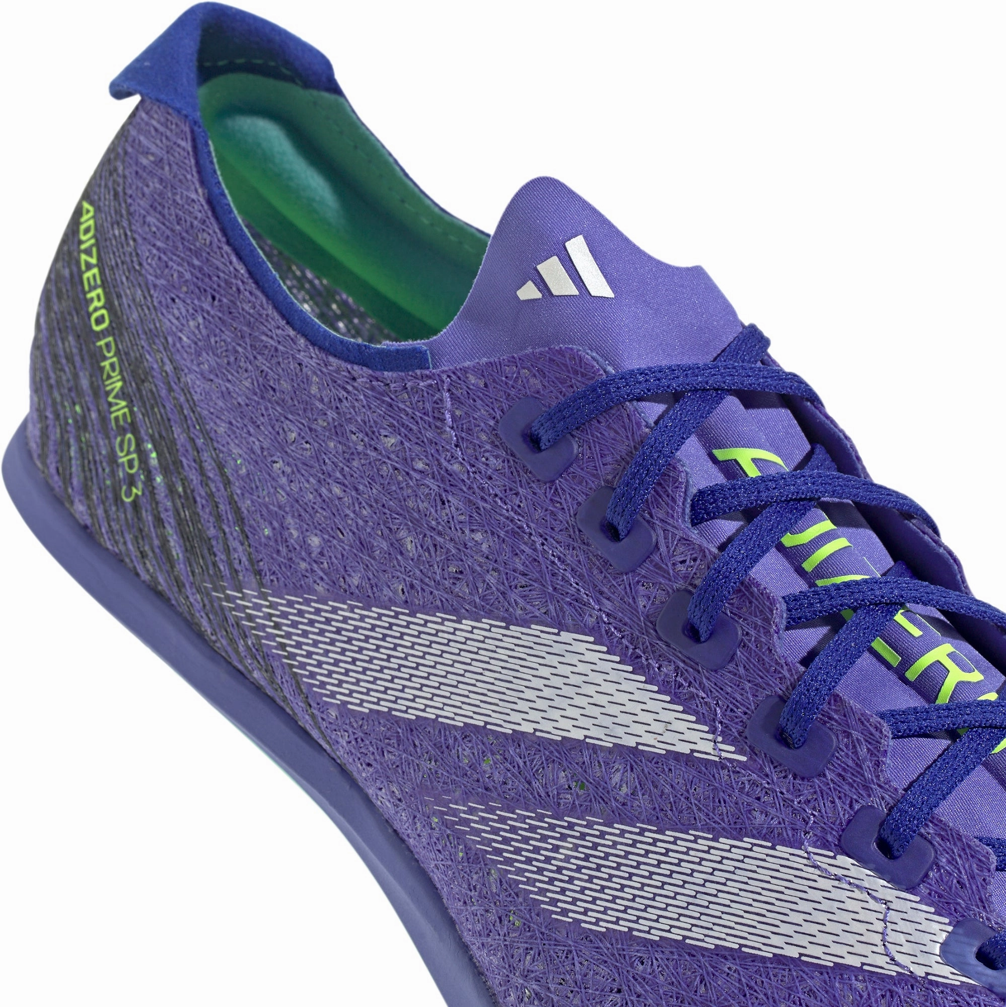 Shoes Adidas footwear Men adidas Adizero Prime SP 3 Strung Running Spikes - Blue