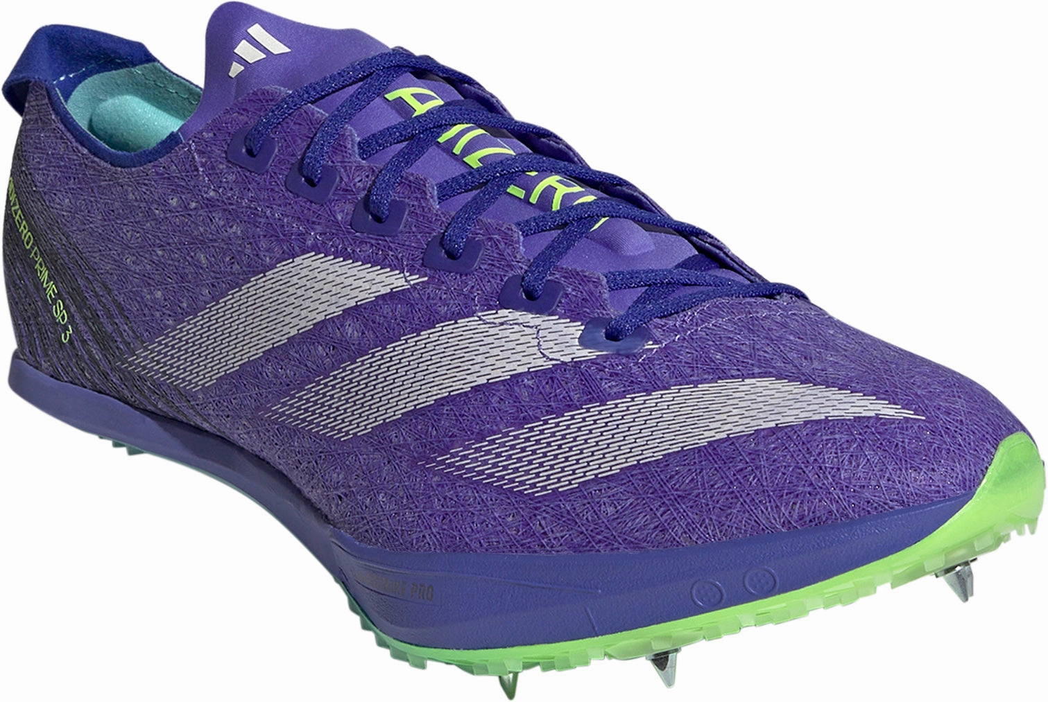 Shoes Adidas footwear Men adidas Adizero Prime SP 3 Strung Running Spikes - Blue