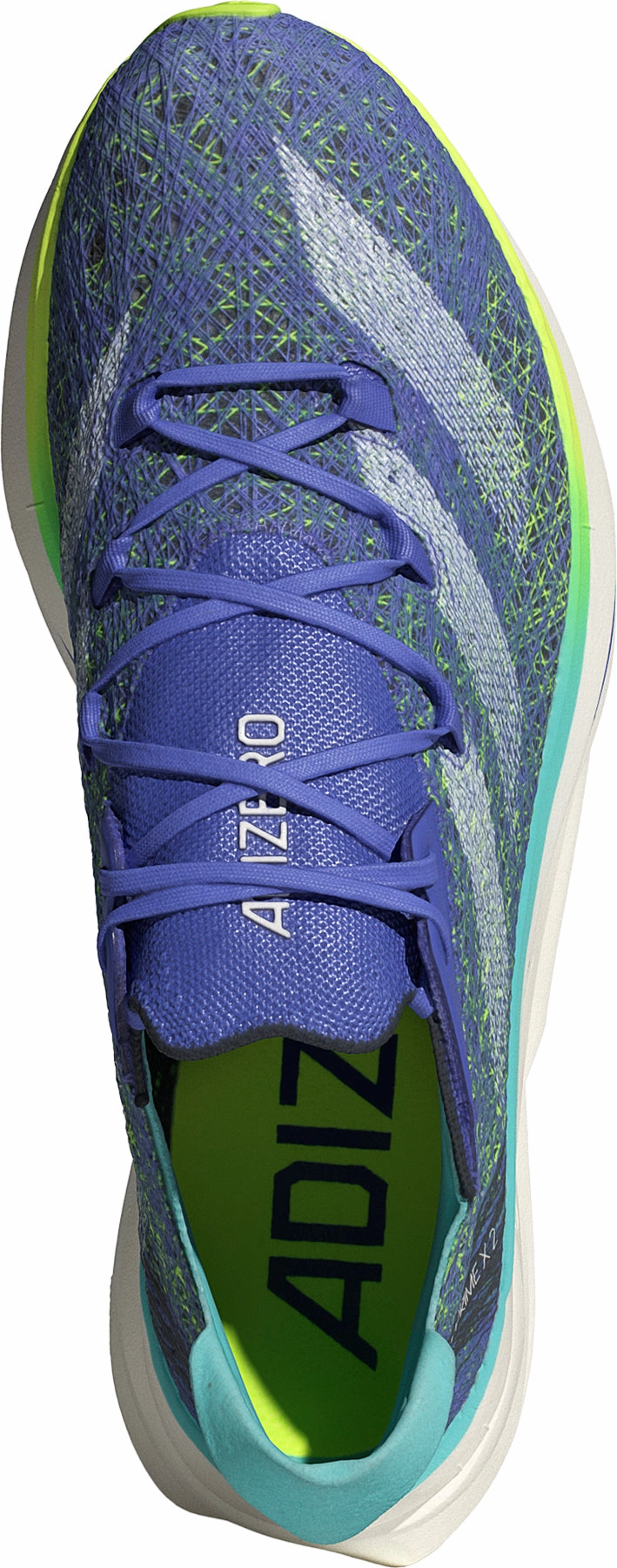 Shoes Adidas footwear Men adidas Adizero Prime X 2.0 Strung Running Shoes - Blue