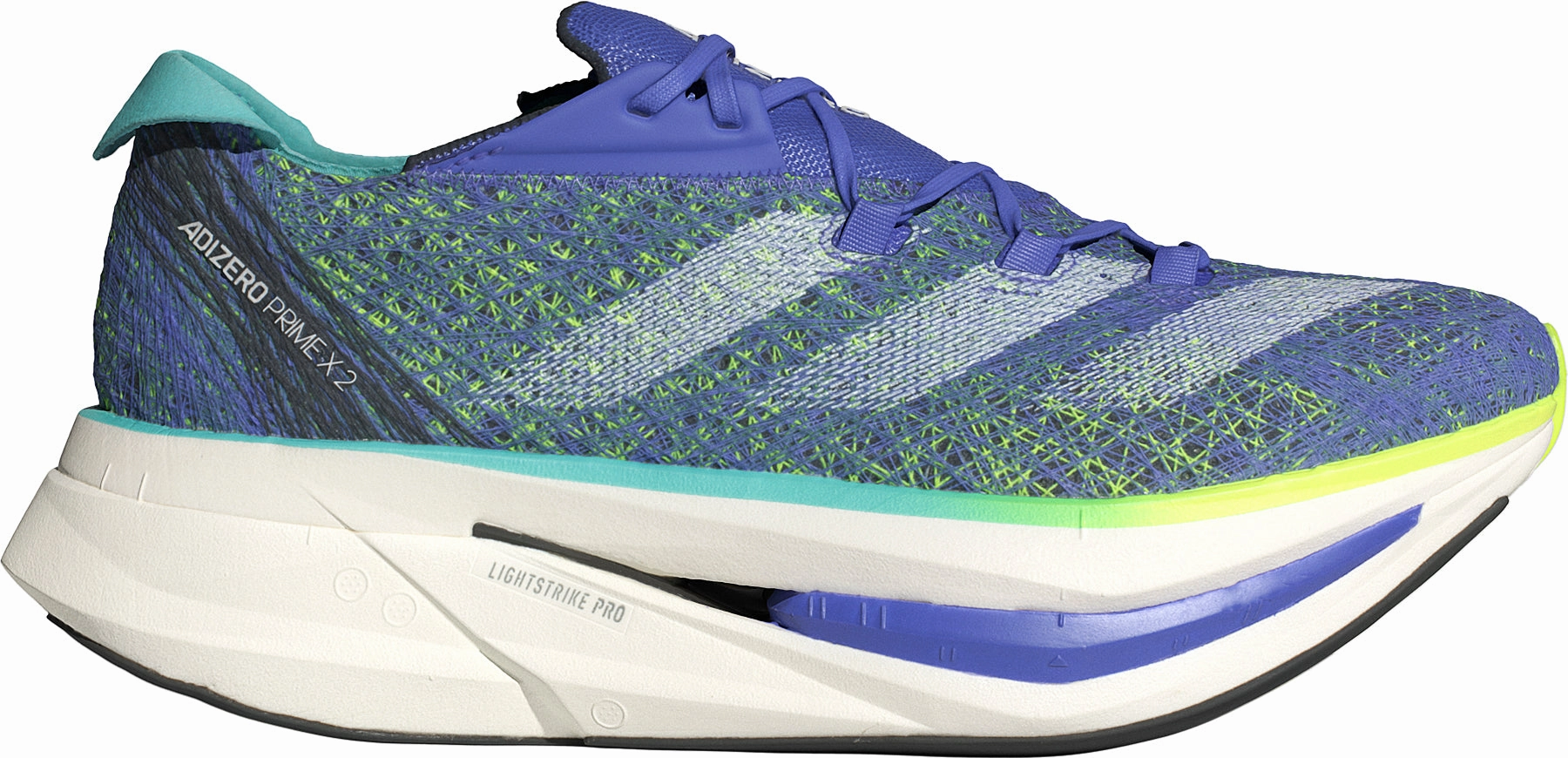 Shoes Adidas footwear Men adidas Adizero Prime X 2.0 Strung Running Shoes - Blue