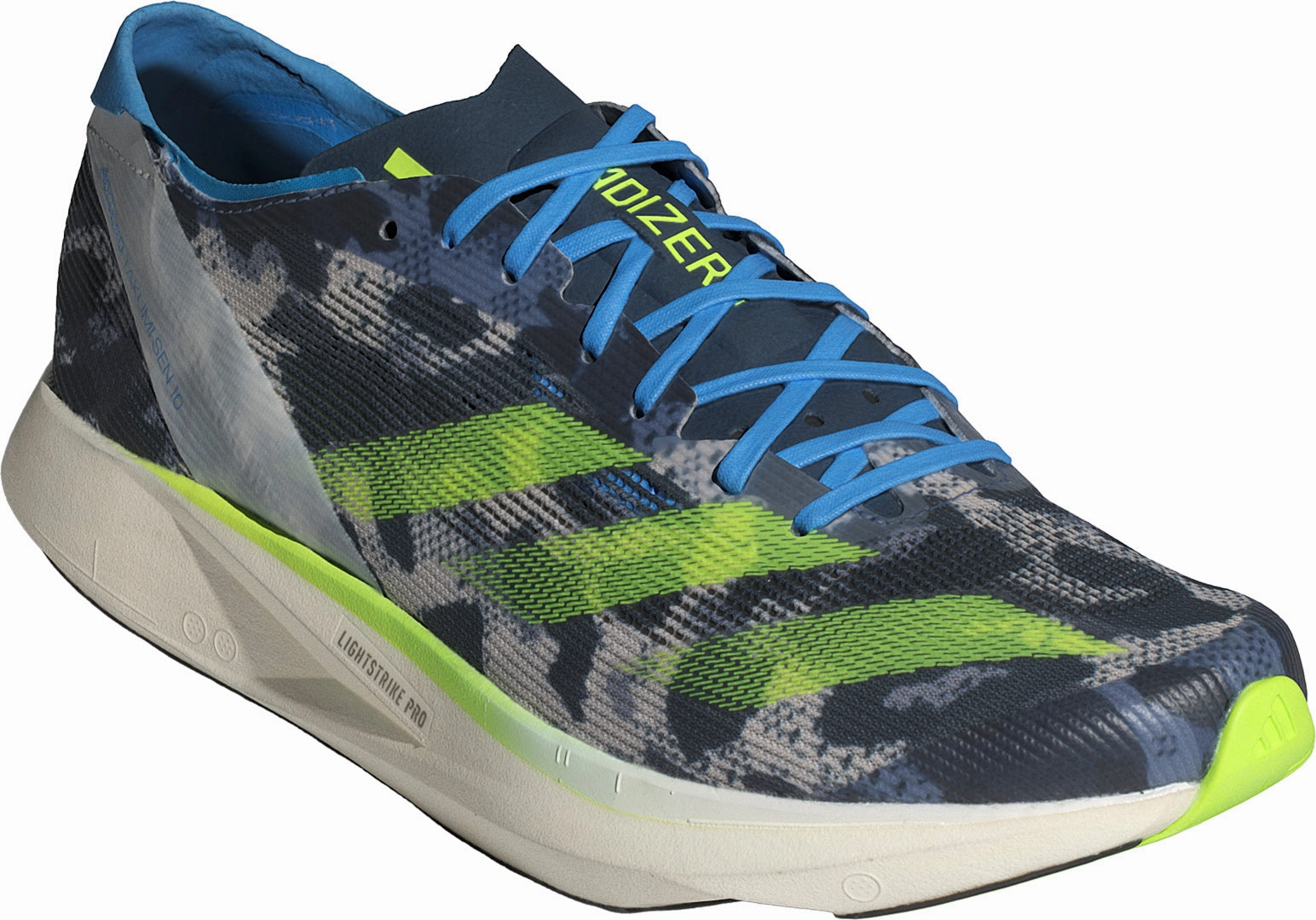 Shoes Adidas footwear Men adidas Adizero Takumi Sen 10 Mens Running Shoes - Blue