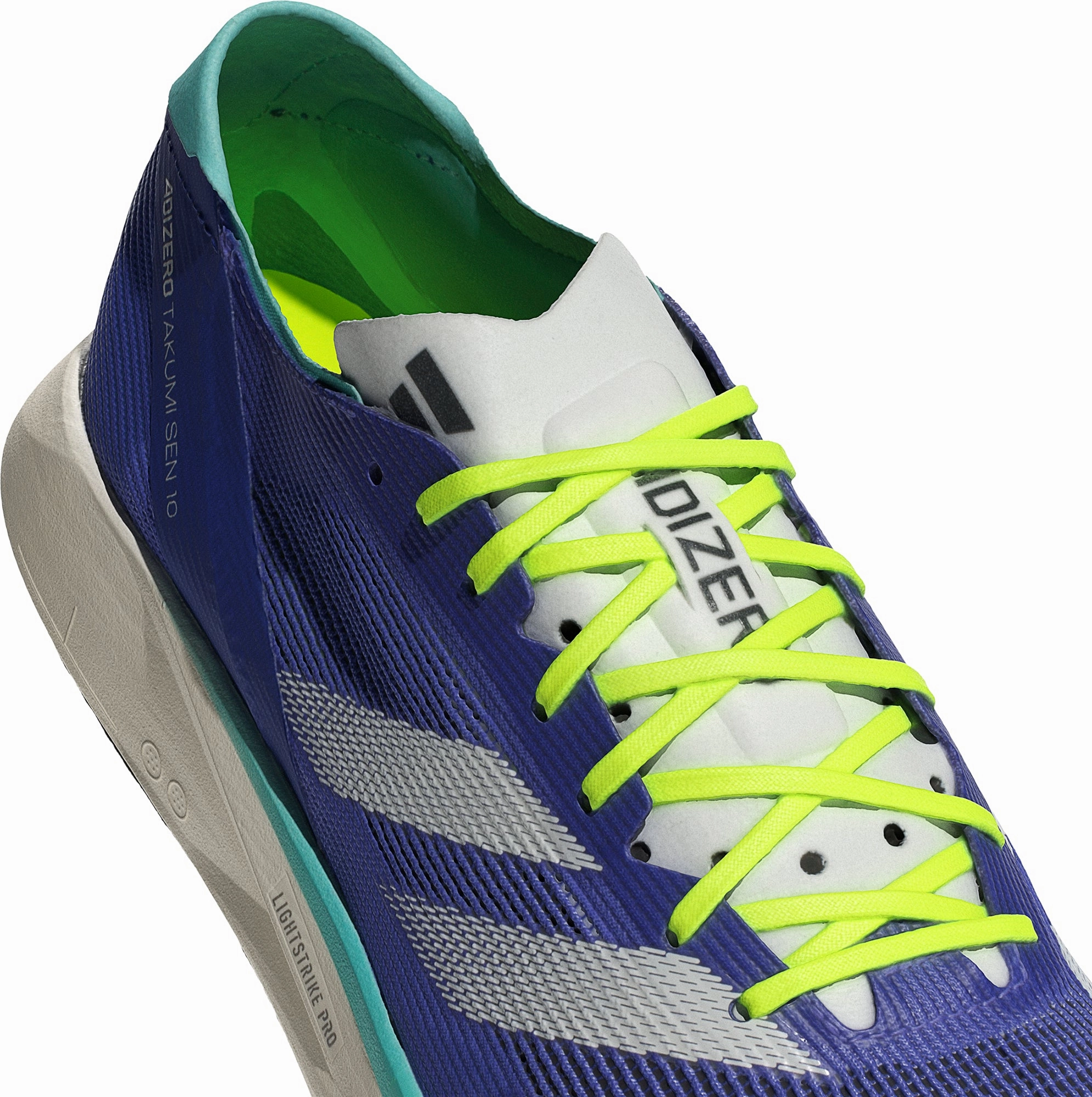 Shoes Adidas footwear Men adidas Adizero Takumi Sen 10 Mens Running Shoes - Blue