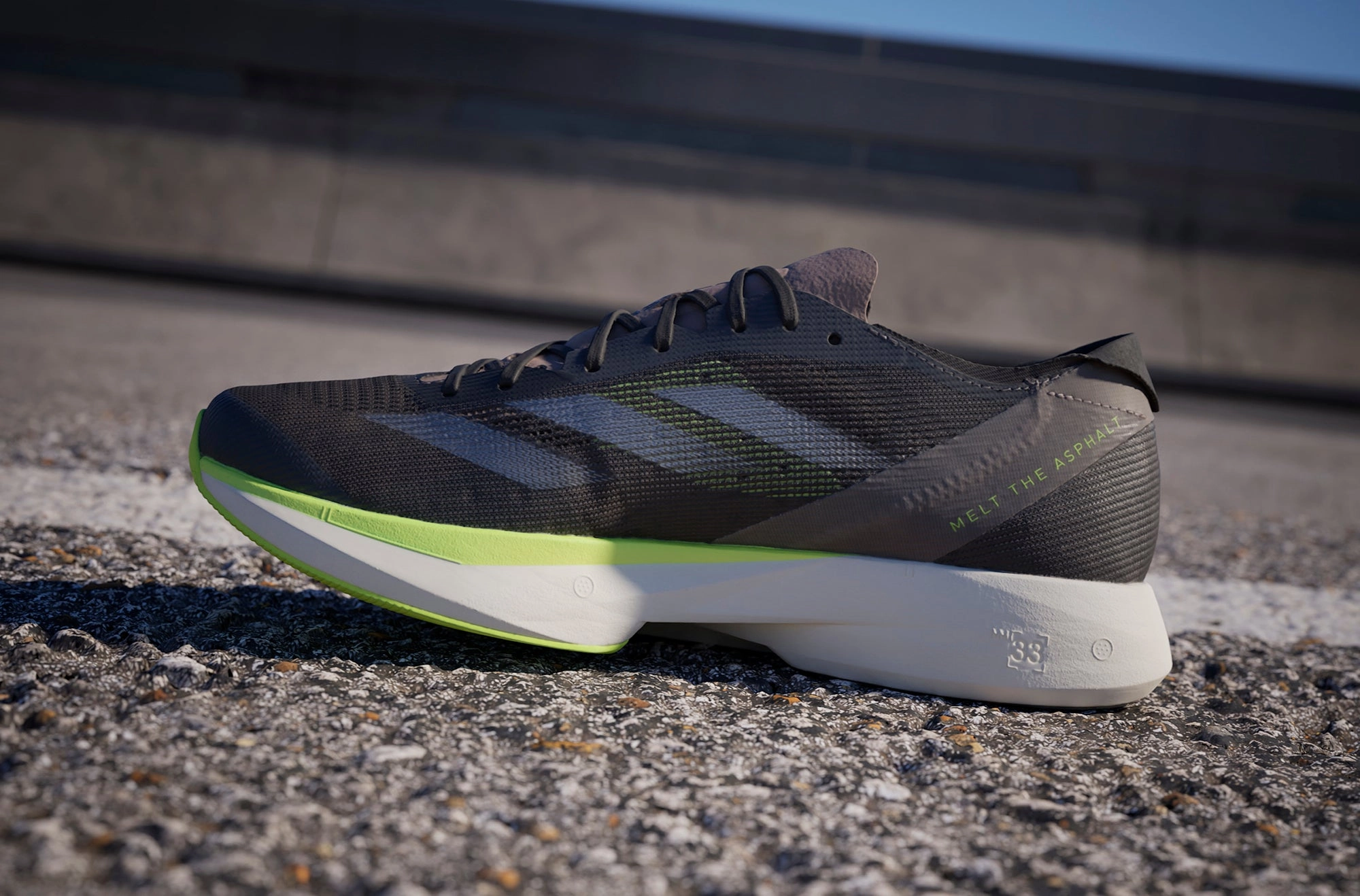 Shoes Adidas footwear Men adidas Adizero Takumi Sen 10 Mens Running Shoes - Grey