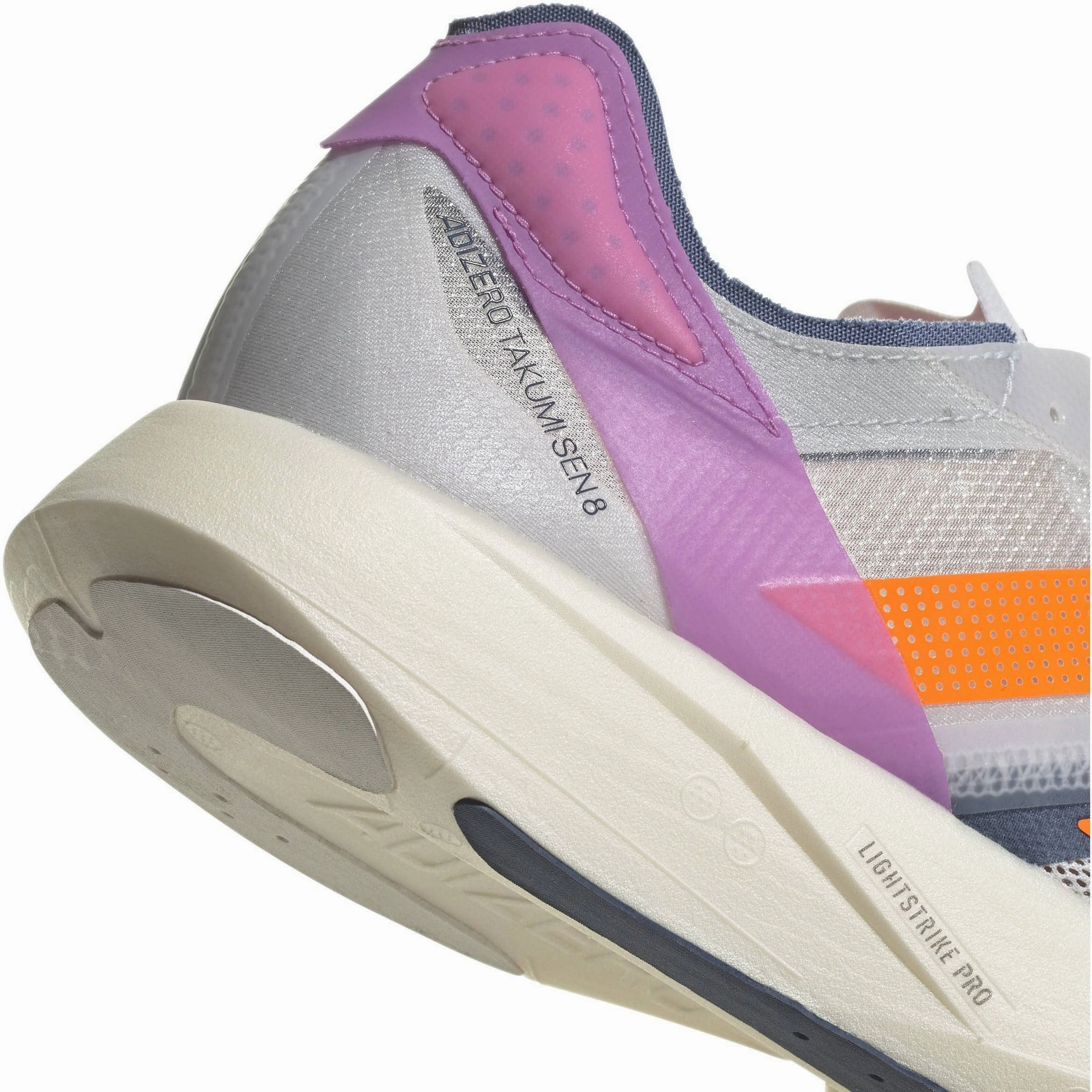 Shoes Adidas footwear Men adidas Adizero Takumi Sen 8 Running Shoes - Grey