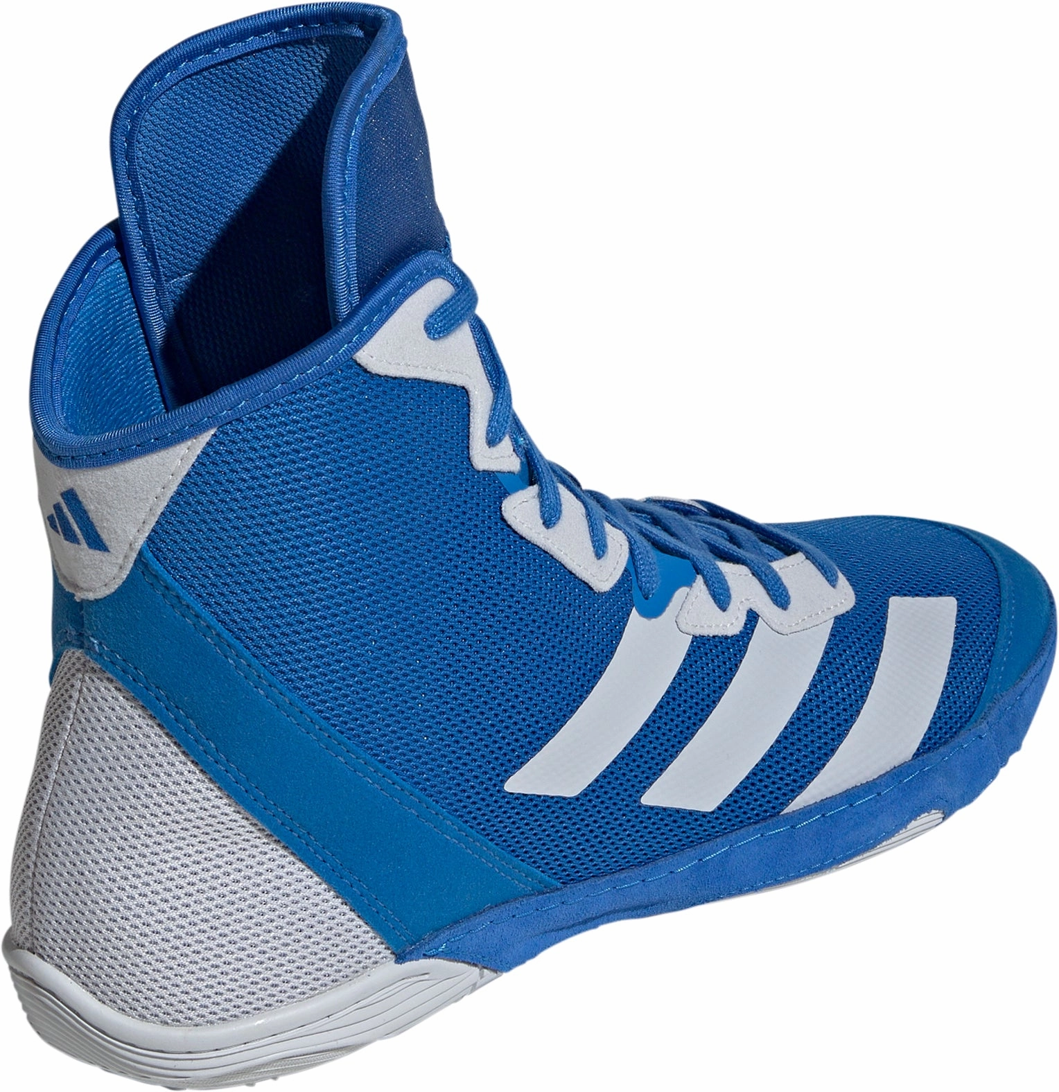 Shoes Adidas footwear Men adidas Adizero Wrestling Mens Wrestling Shoes - Blue