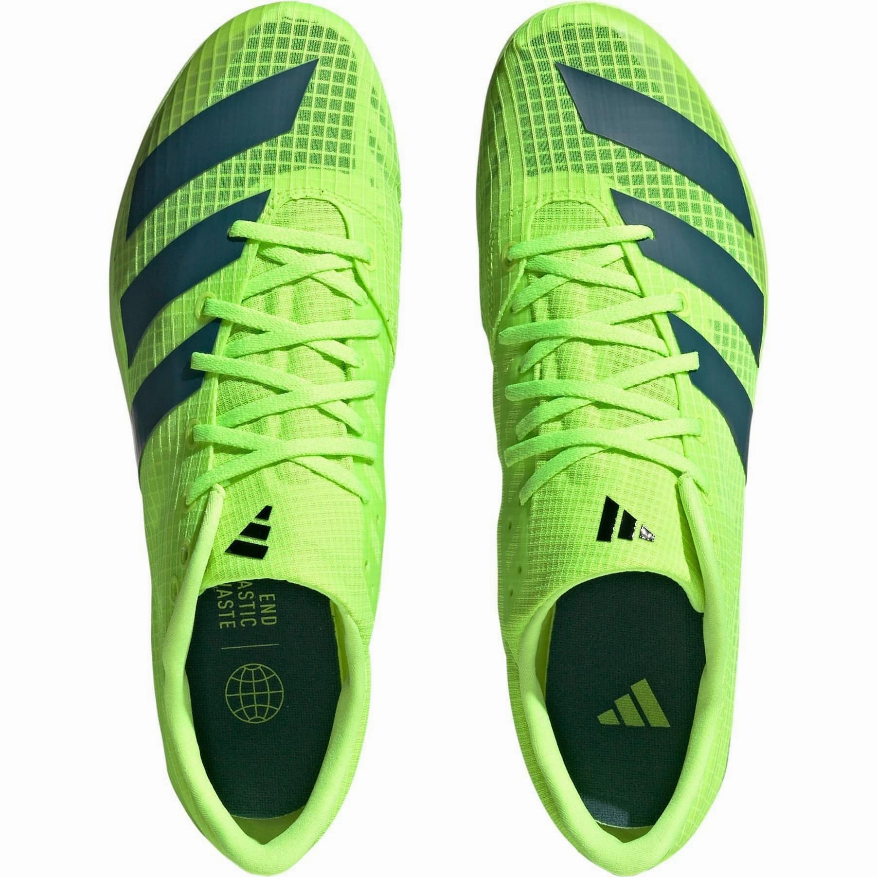 Shoes Adidas footwear Men adidas Distancestar Running Spikes - Green