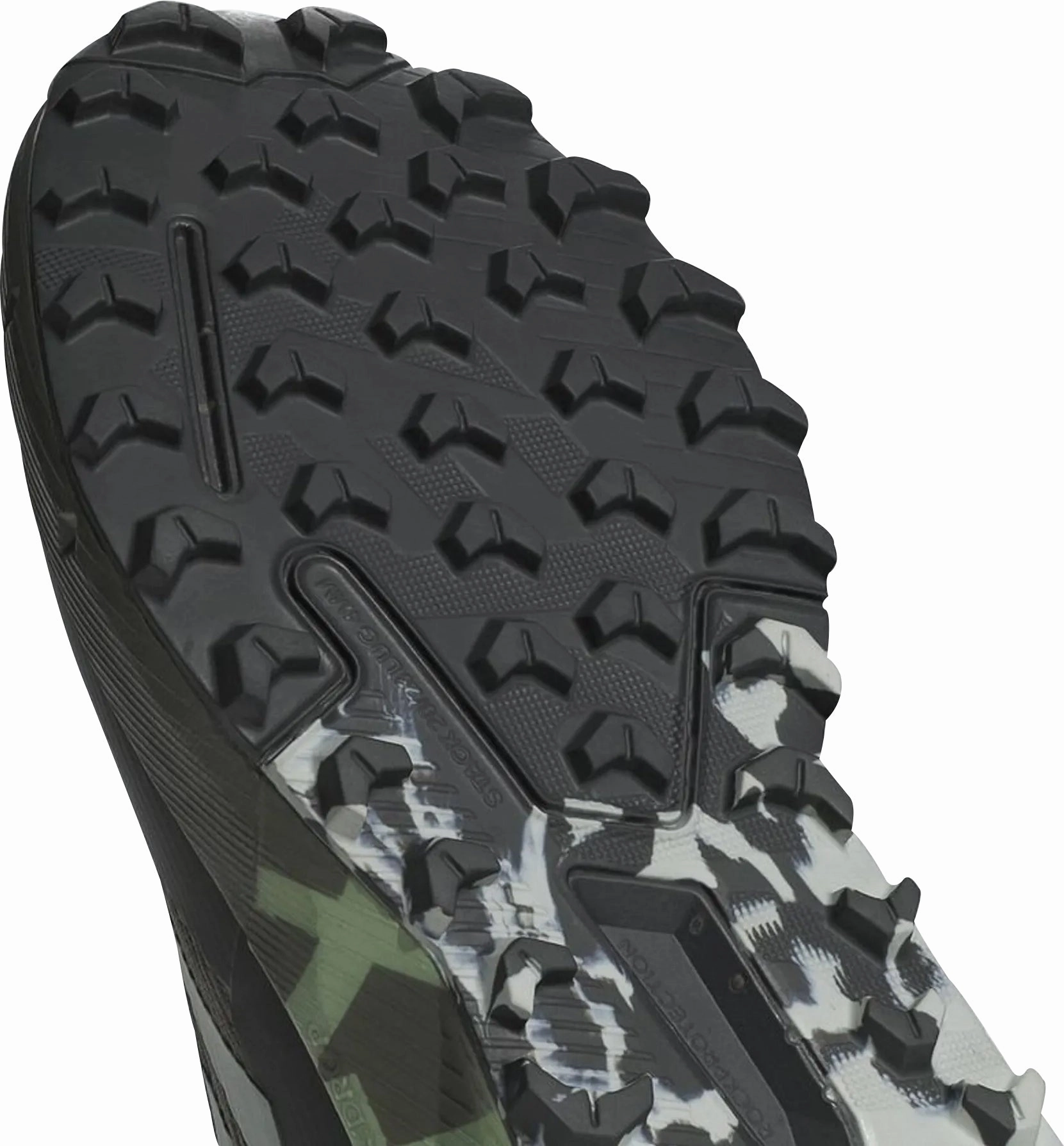 Shoes Adidas footwear Men adidas Terrex Agravic Flow 2 GORE-TEX Mens Trail Running Shoes - Green