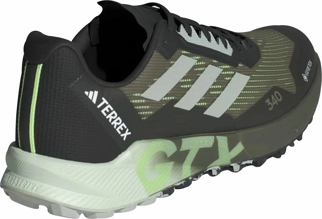 Shoes Adidas footwear Men adidas Terrex Agravic Flow 2 GORE-TEX Mens Trail Running Shoes - Green