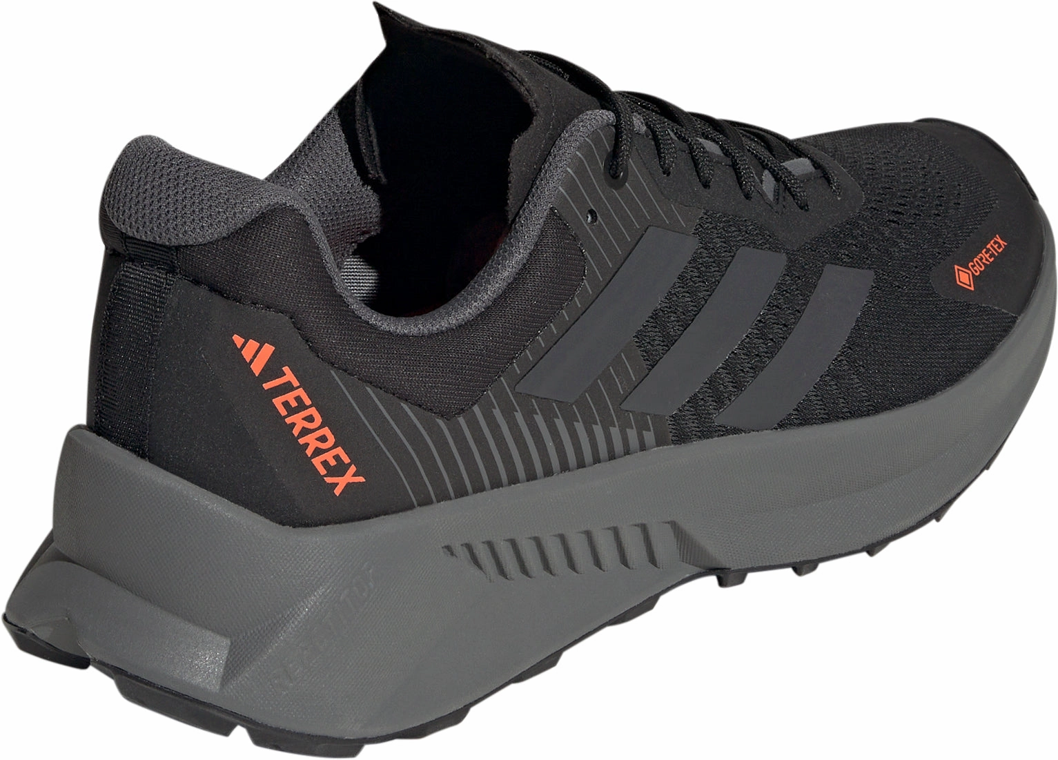 Shoes Adidas footwear Men adidas Terrex Soulstride Flow GORE-TEX Mens Trail Running Shoes - Black