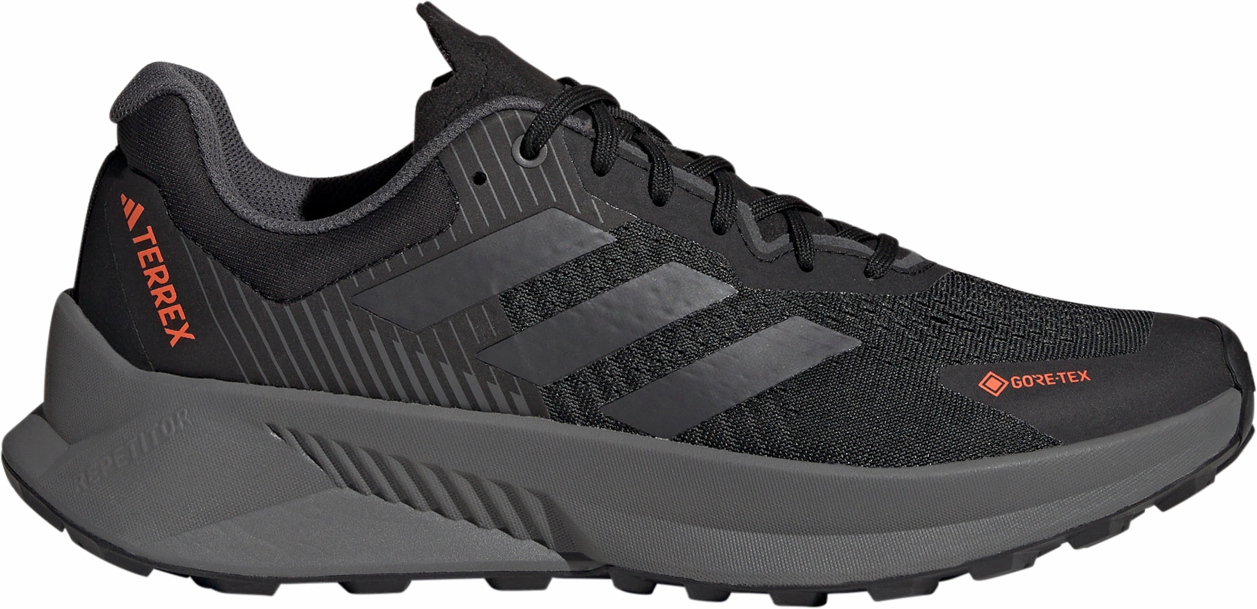 Shoes Adidas footwear Men adidas Terrex Soulstride Flow GORE-TEX Mens Trail Running Shoes - Black