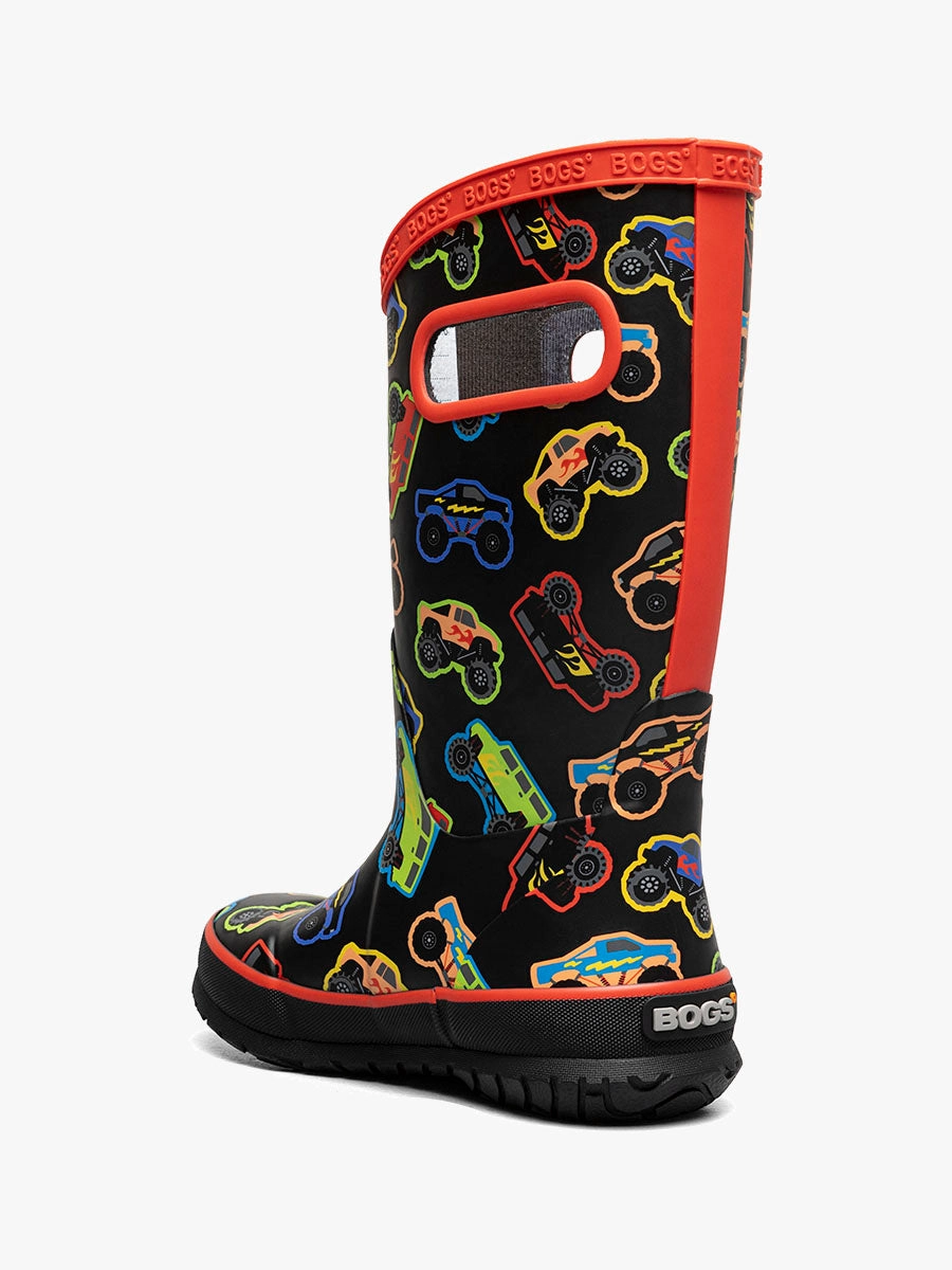 Shoes Bogs Kids' Rainboot Monster Trucks