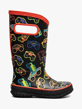 Shoes Bogs Kids' Rainboot Monster Trucks