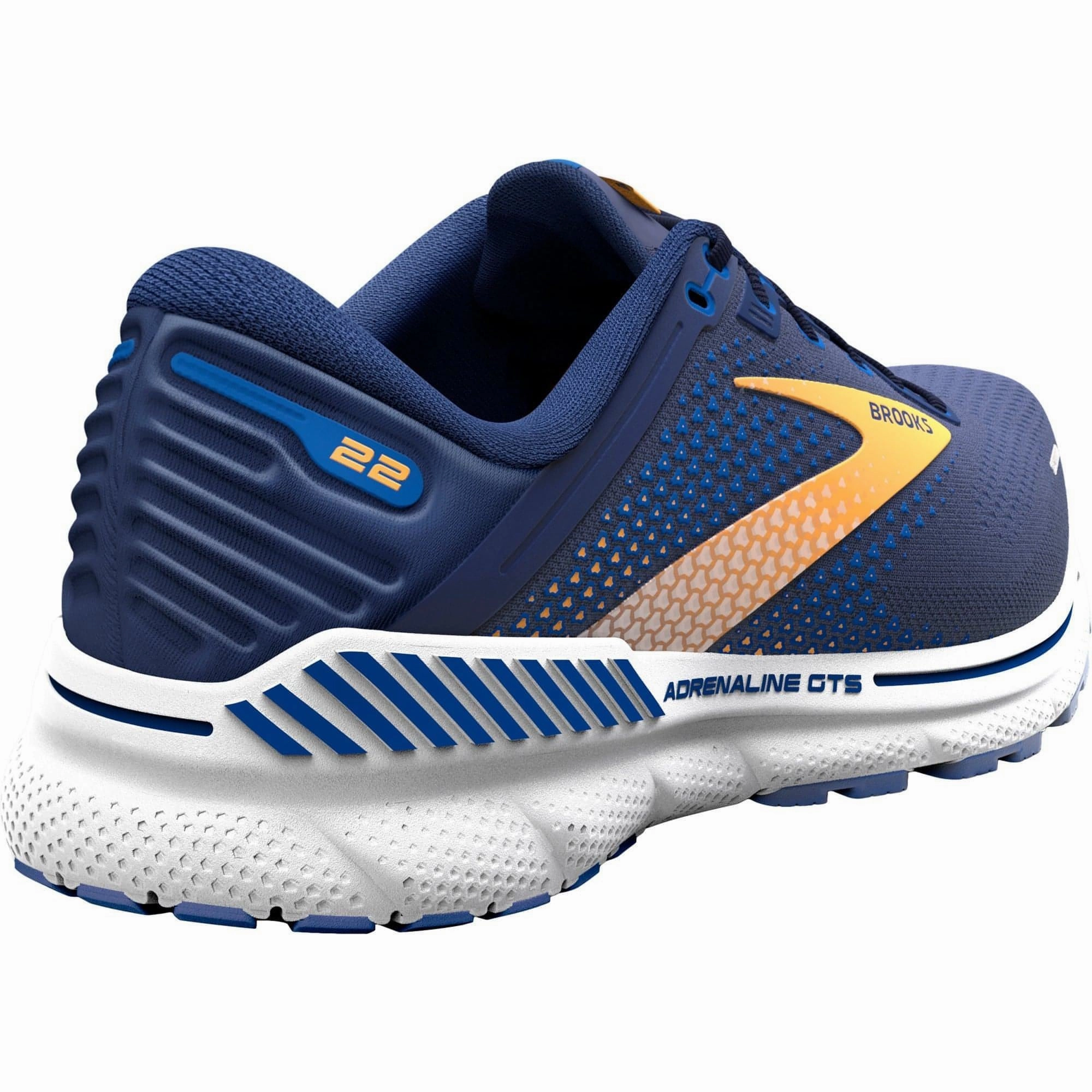 Shoes Brooks Brooks Adrenaline GTS 22 Mens Running Shoes - Blue