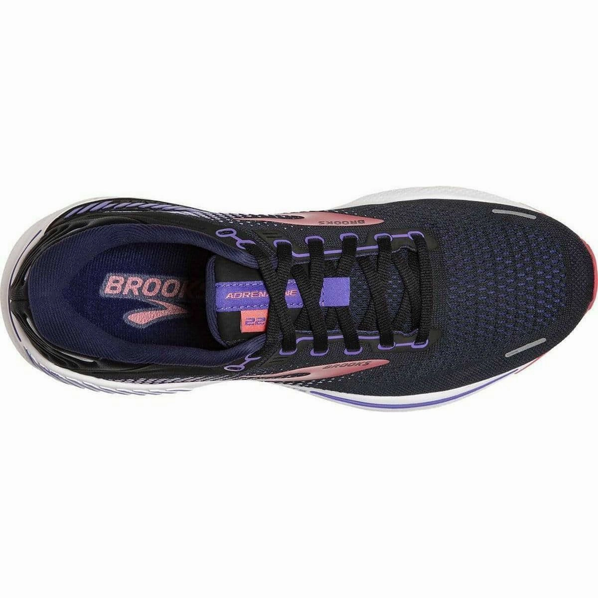 Shoes Brooks Brooks Adrenaline GTS 22 WIDE FIT Womens Running Shoes - Black