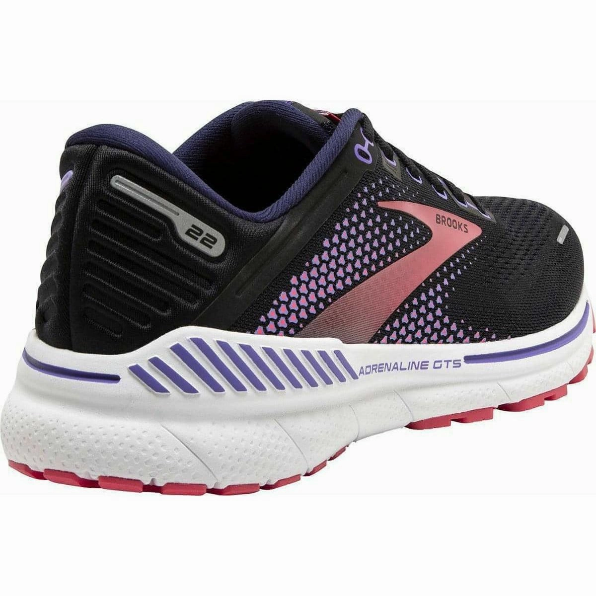 Shoes Brooks Brooks Adrenaline GTS 22 Womens Running Shoes - Black