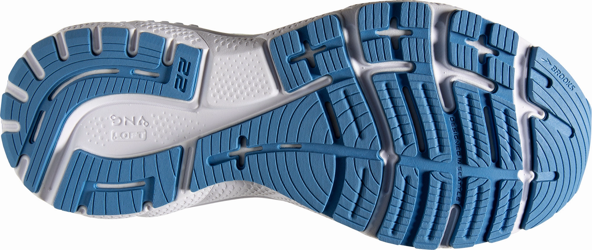 Shoes Brooks Brooks Adrenaline GTS 22 Womens Running Shoes - Blue
