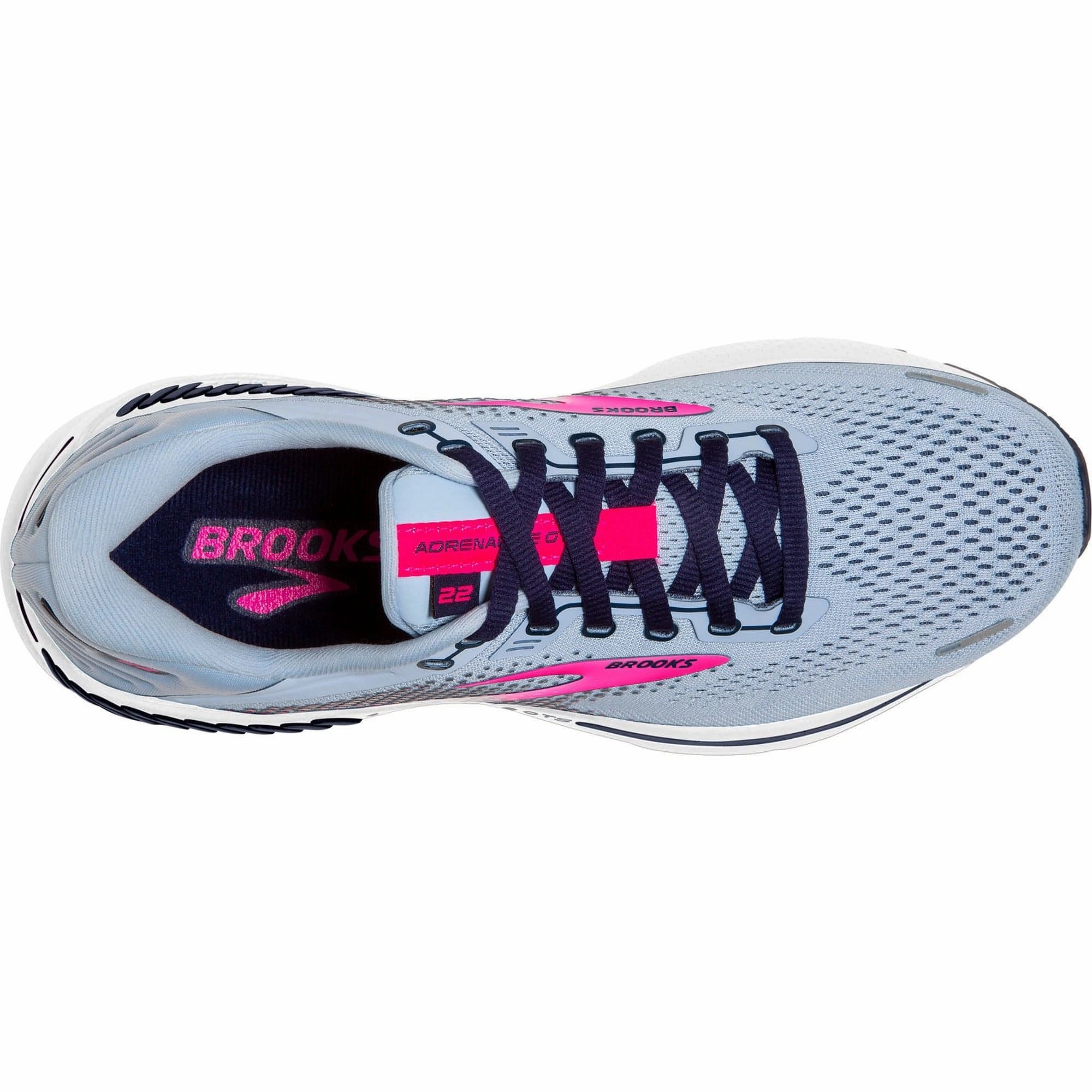 Shoes Brooks Brooks Adrenaline GTS 22 Womens Running Shoes - Blue
