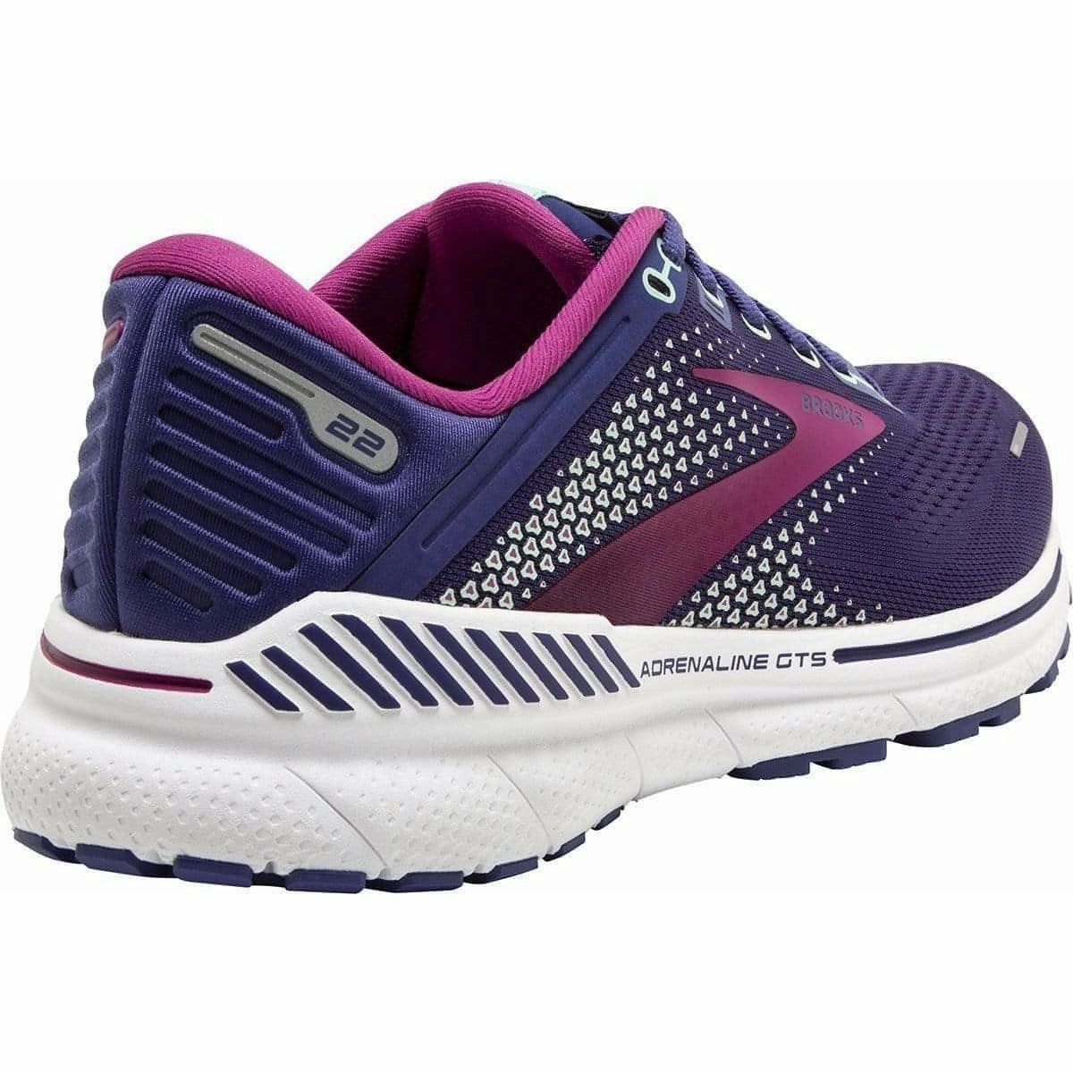 Shoes Brooks Brooks Adrenaline GTS 22 Womens Running Shoes - Purple