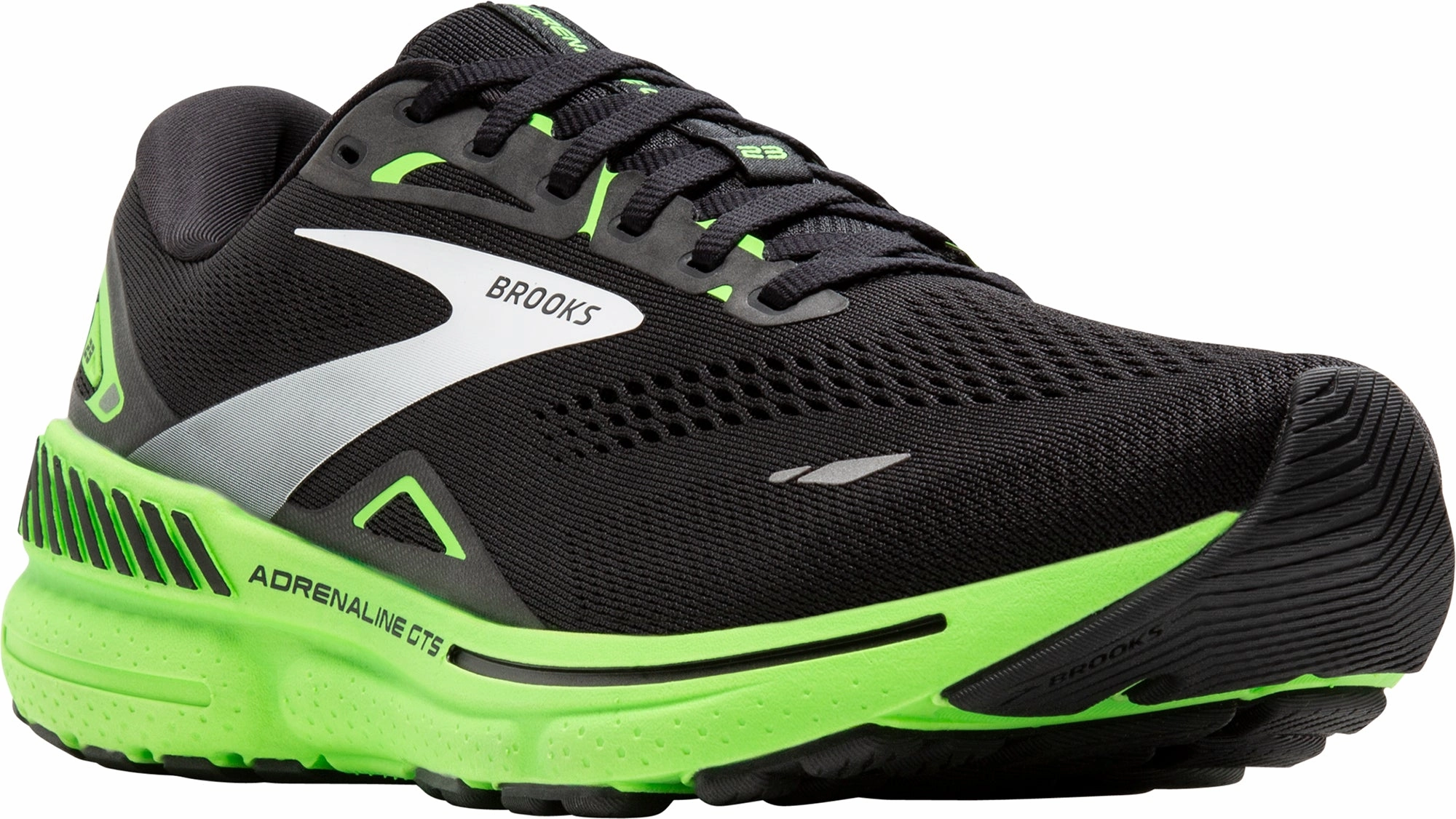 Shoes Brooks Brooks Adrenaline GTS 23 Mens Running Shoes - Black