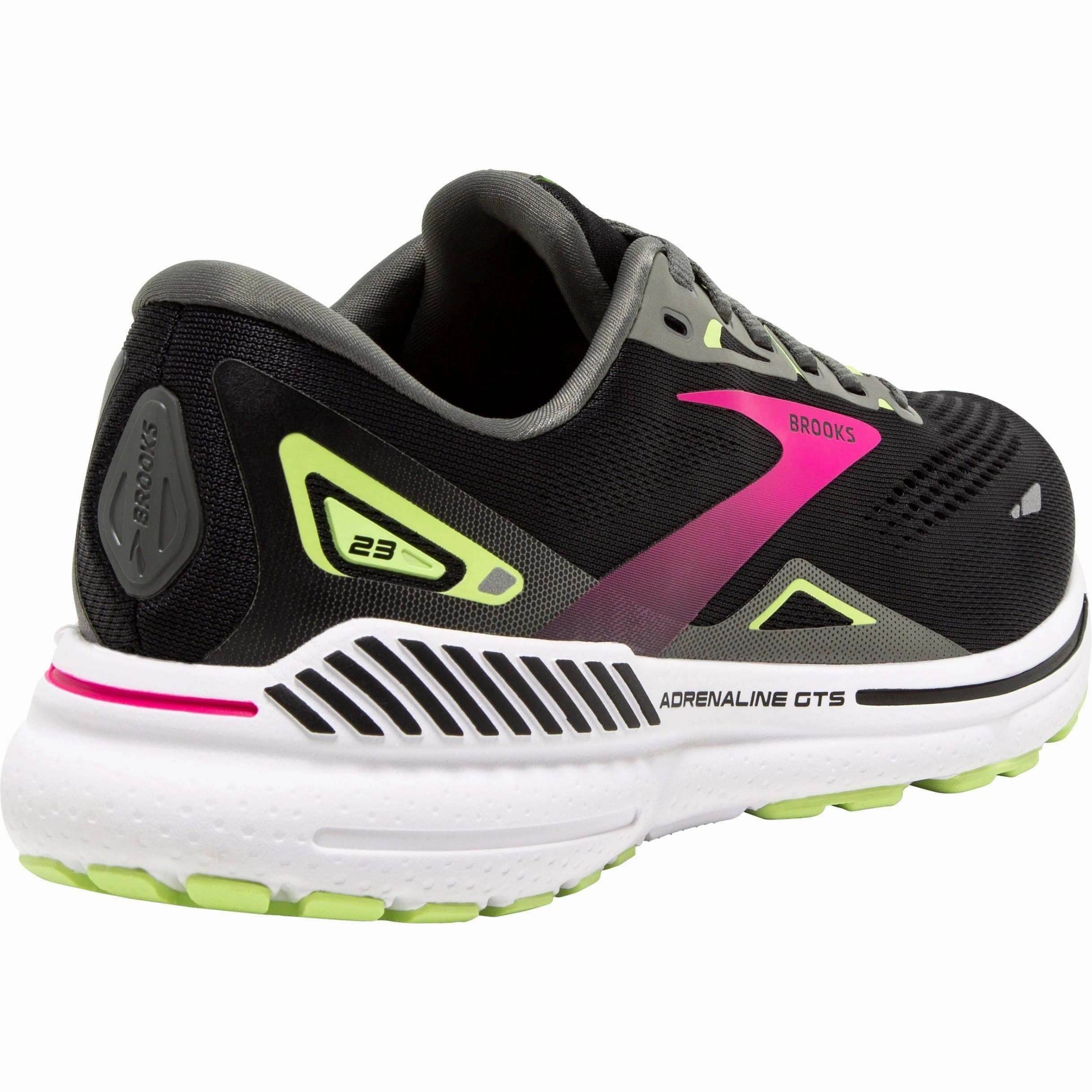 Shoes Brooks Brooks Adrenaline GTS 23 WIDE FIT Womens Running Shoes - Black