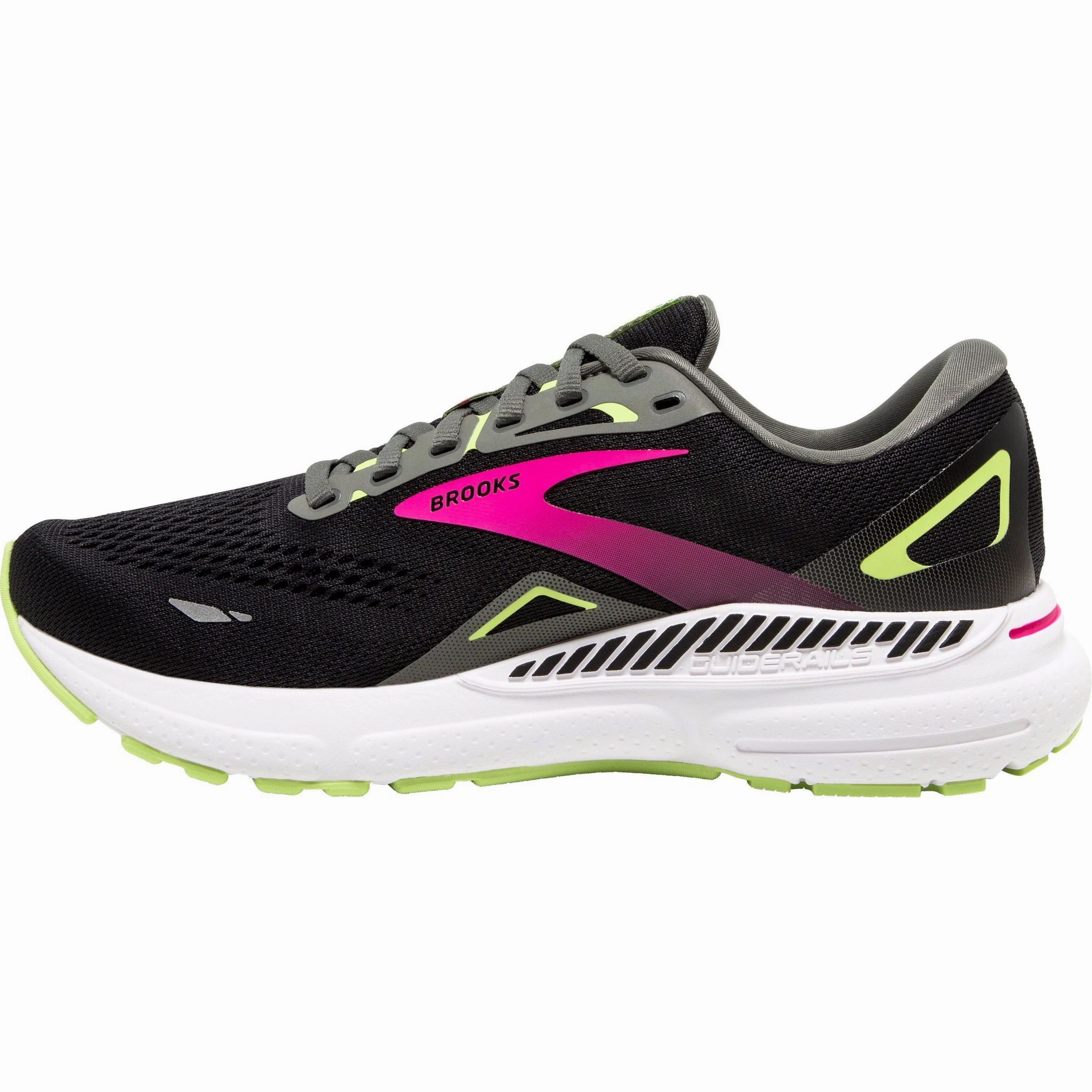 Shoes Brooks Brooks Adrenaline GTS 23 WIDE FIT Womens Running Shoes - Black