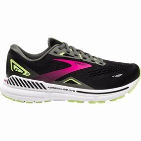 Shoes Brooks Brooks Adrenaline GTS 23 WIDE FIT Womens Running Shoes - Black