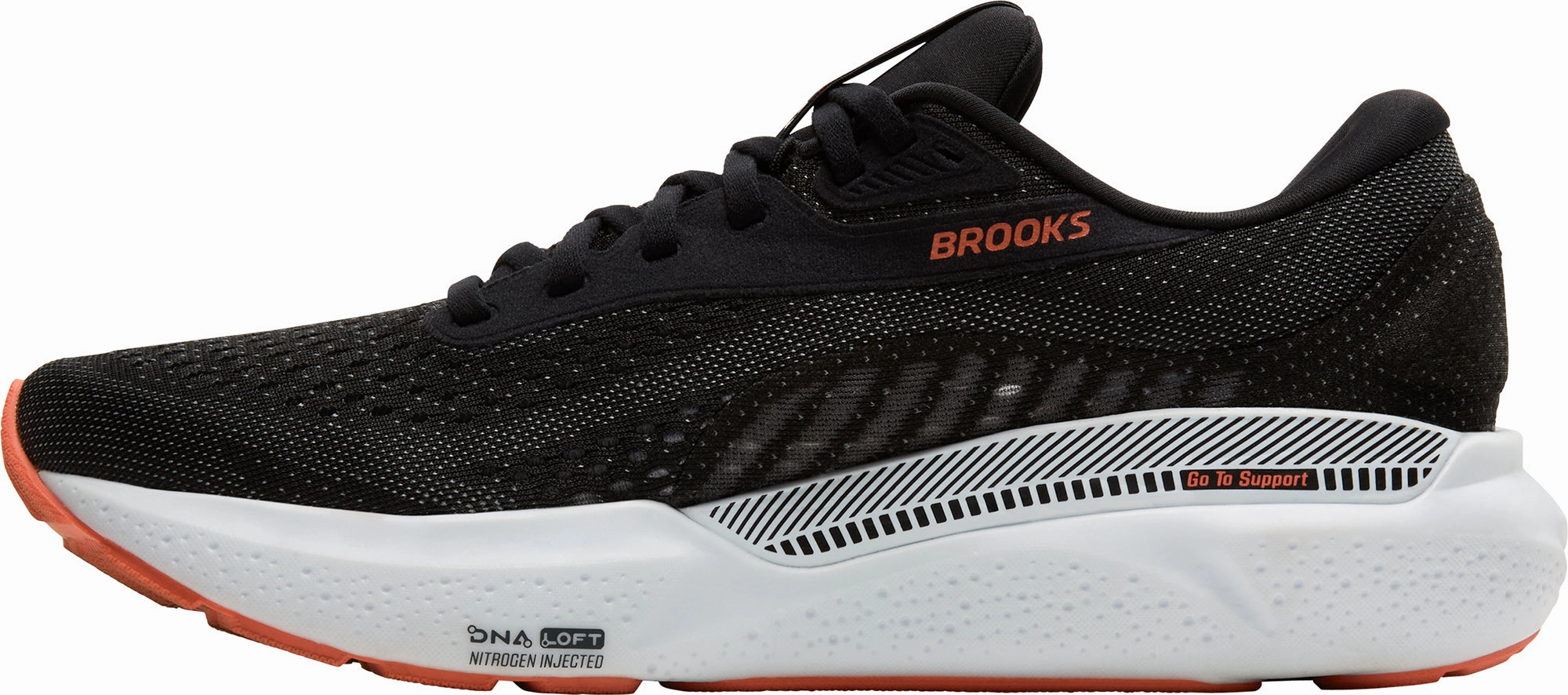 Shoes Brooks Brooks Adrenaline GTS 24 Mens Running Shoes - Black
