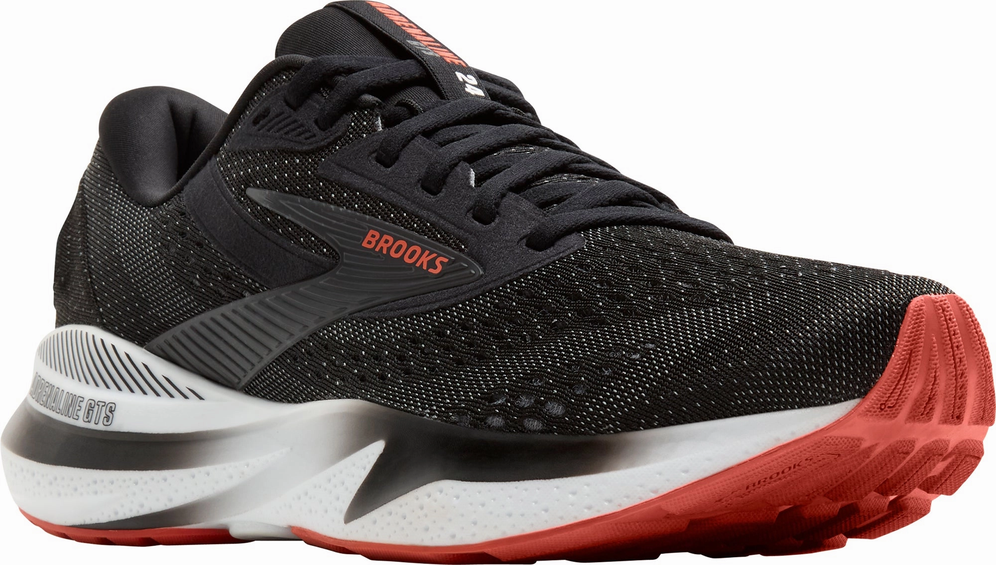 Shoes Brooks Brooks Adrenaline GTS 24 Mens Running Shoes - Black