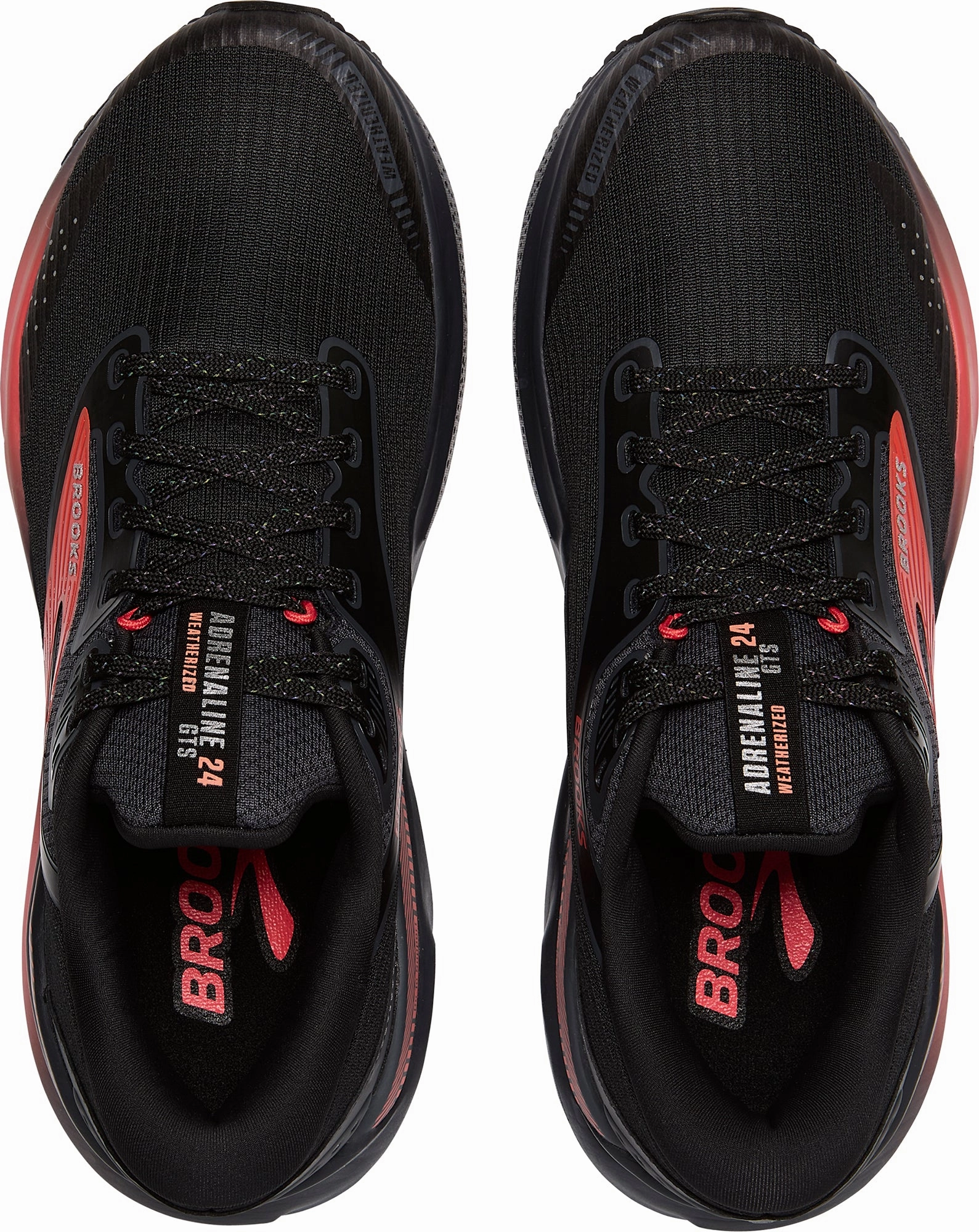 Shoes Brooks Brooks Adrenaline GTS 24 Weatherized Womens Running Shoes - Black