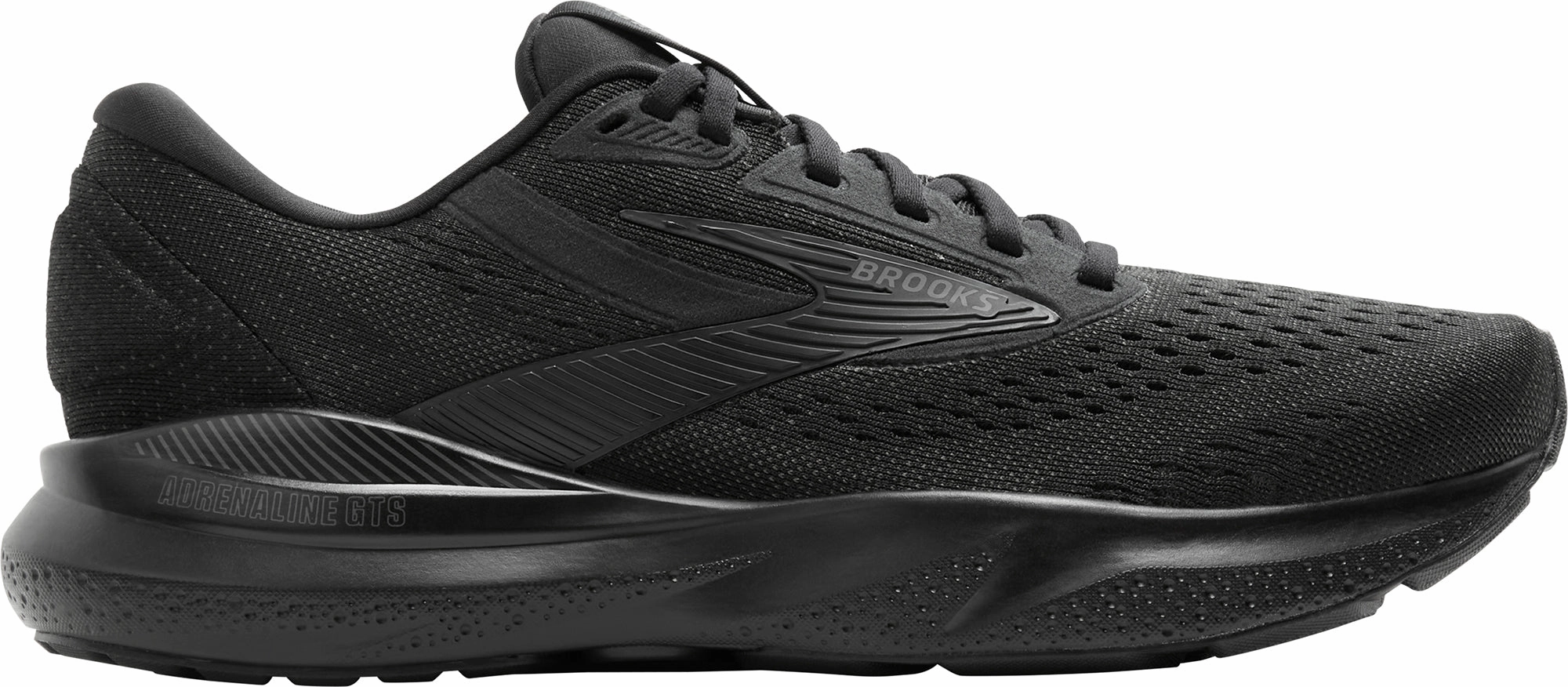 Shoes Brooks Brooks Adrenaline GTS 24 WIDE FIT Mens Running Shoes - Black
