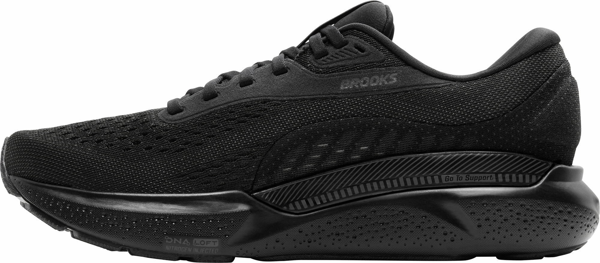 Shoes Brooks Brooks Adrenaline GTS 24 WIDE FIT Mens Running Shoes - Black