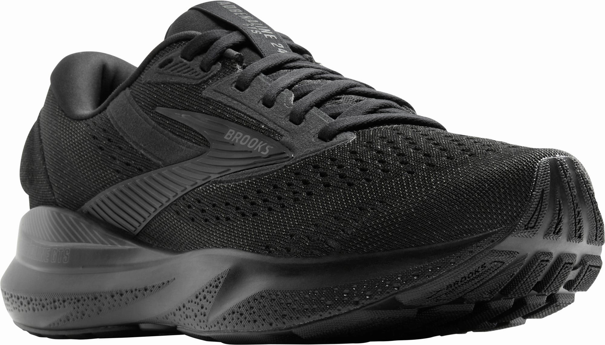 Shoes Brooks Brooks Adrenaline GTS 24 WIDE FIT Womens Running Shoes - Black