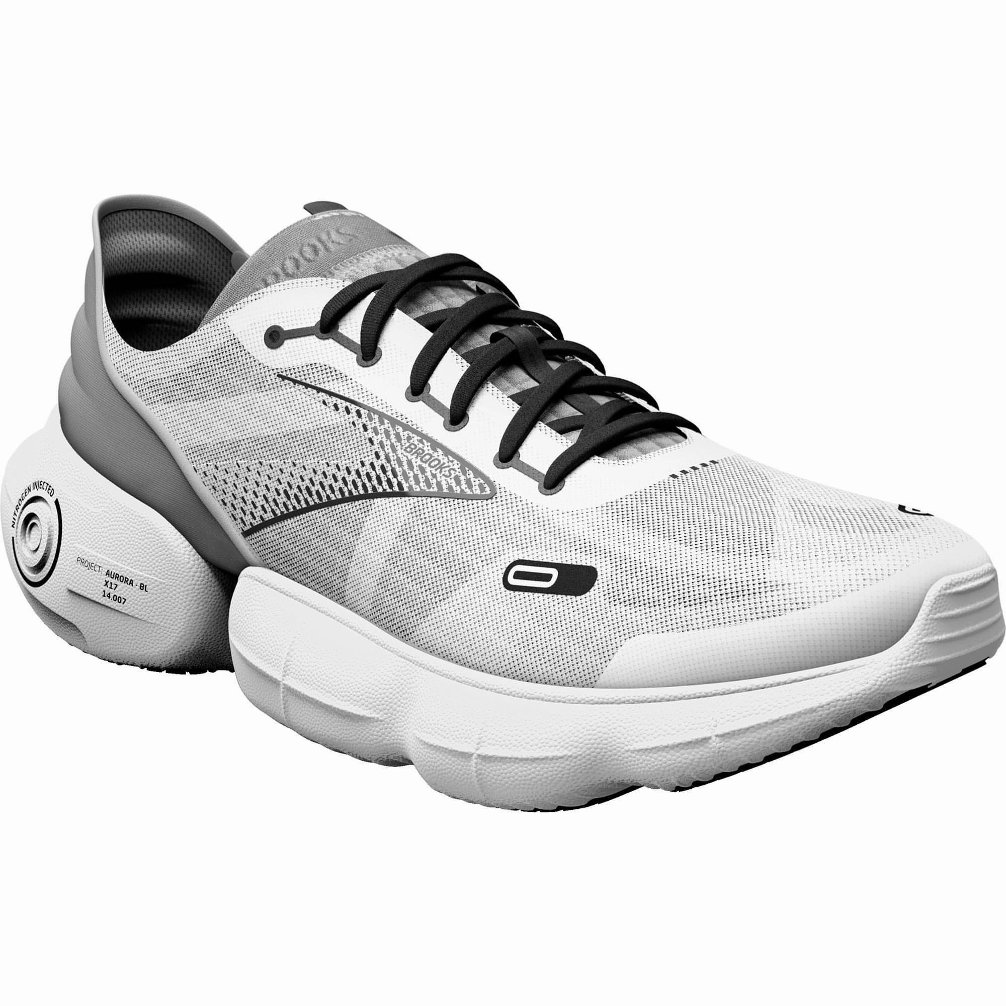 Shoes Brooks Brooks Aurora BL Mens Running Shoes - White