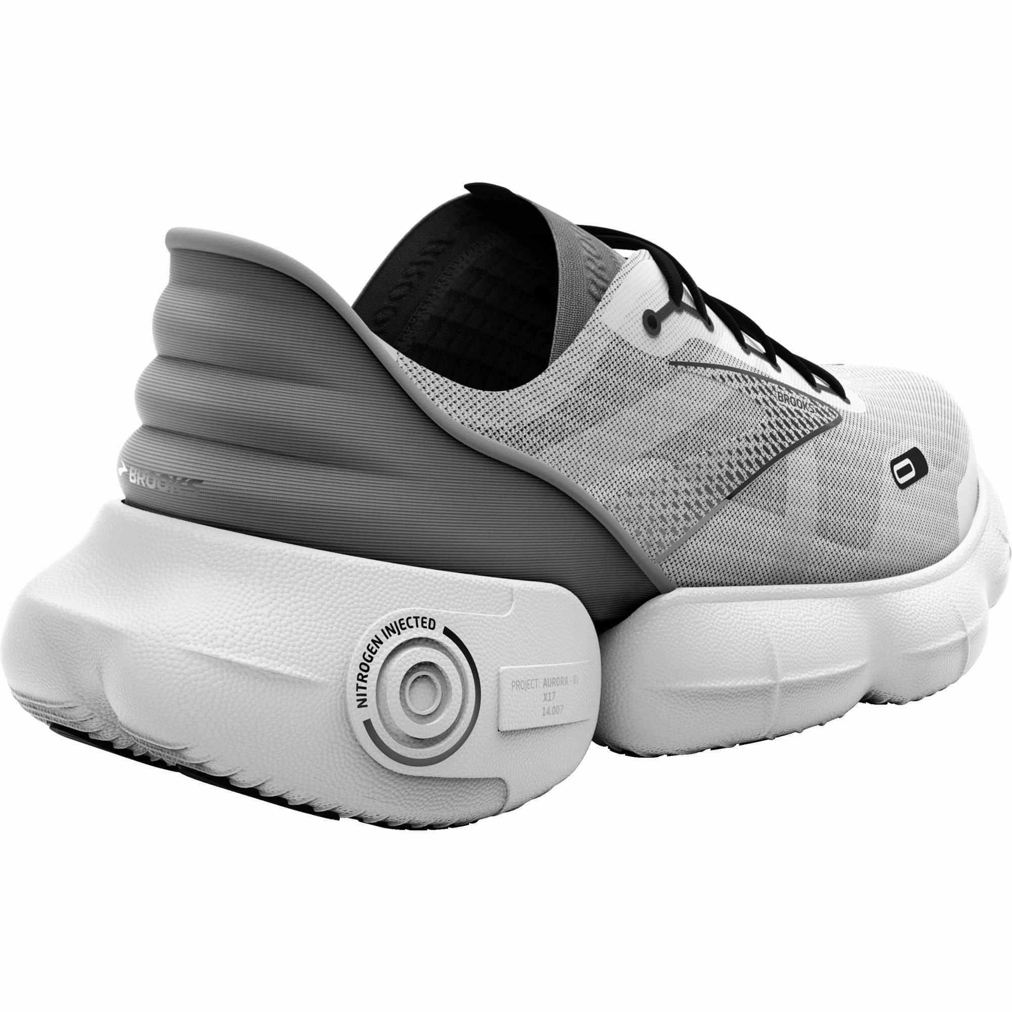 Shoes Brooks Brooks Aurora BL Womens Running Shoes - White