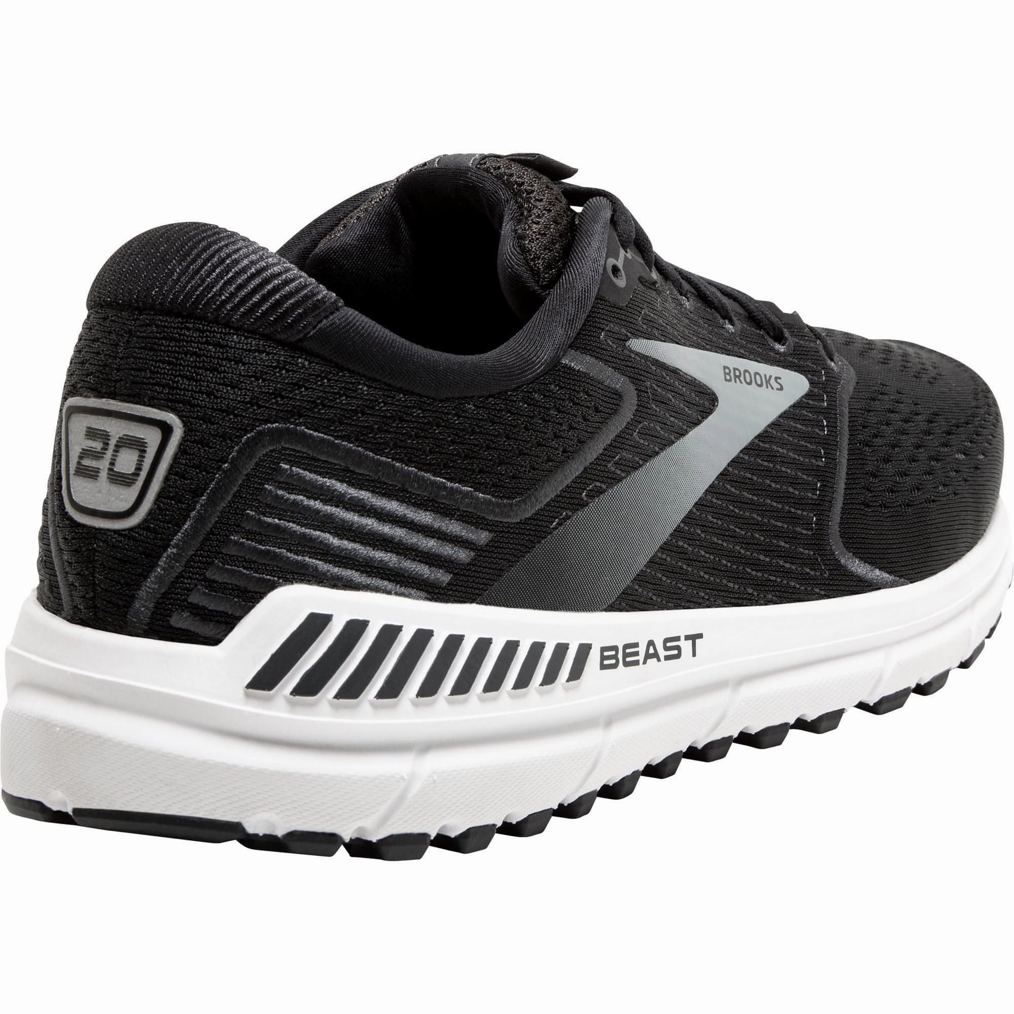 Shoes Brooks Brooks Beast 20 WIDE FIT Mens Running Shoes - Black